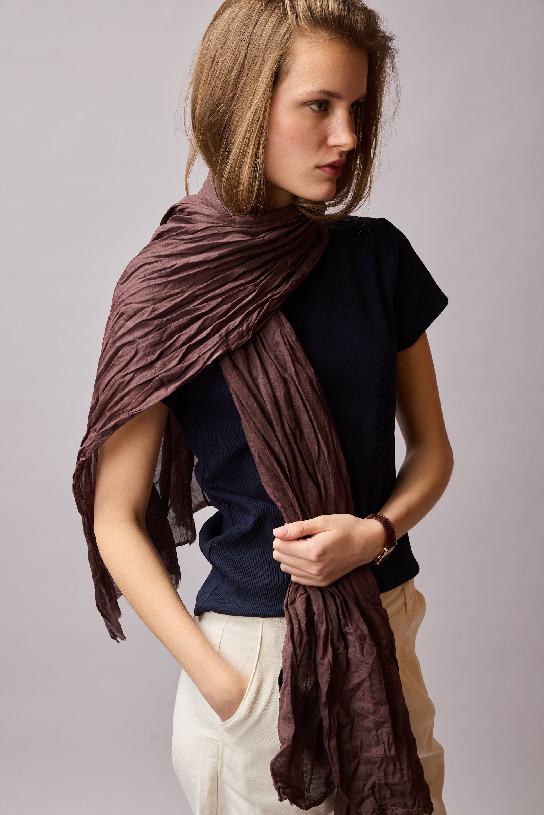 MOCHA ORGANIK PAMUK HANDMADE SAL