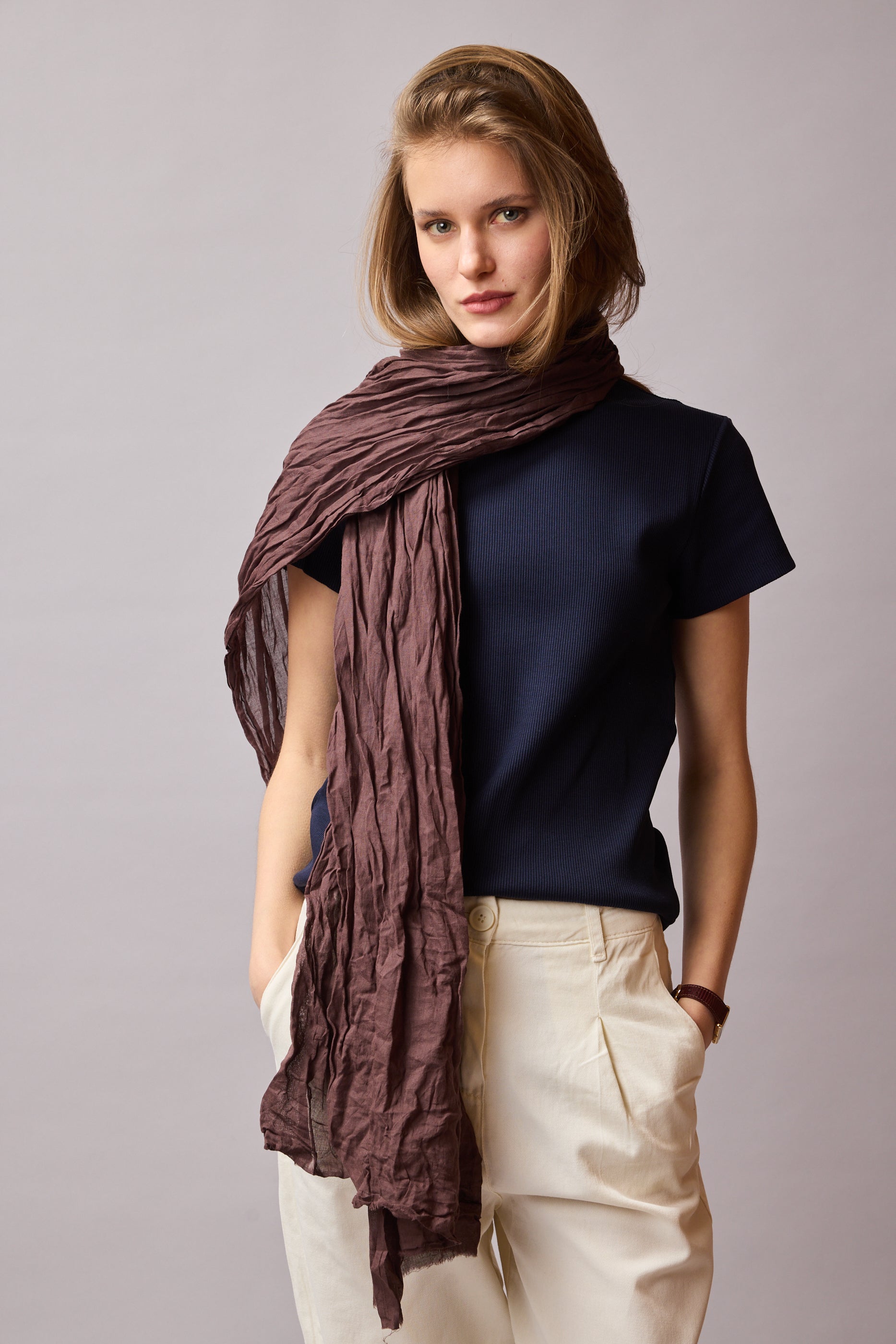 MOCHA ORGANIK PAMUK HANDMADE SAL