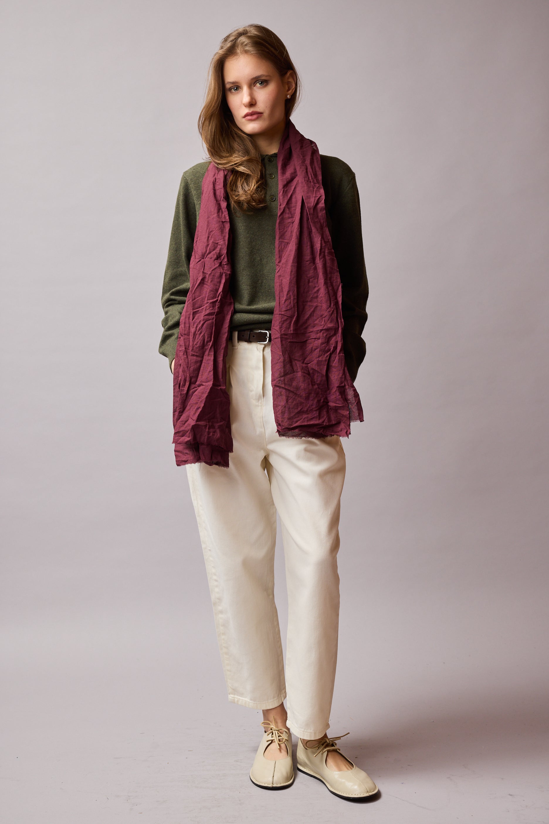 CHERRY CAKE ORGANİK PAMUK HANDMADE ŞAL