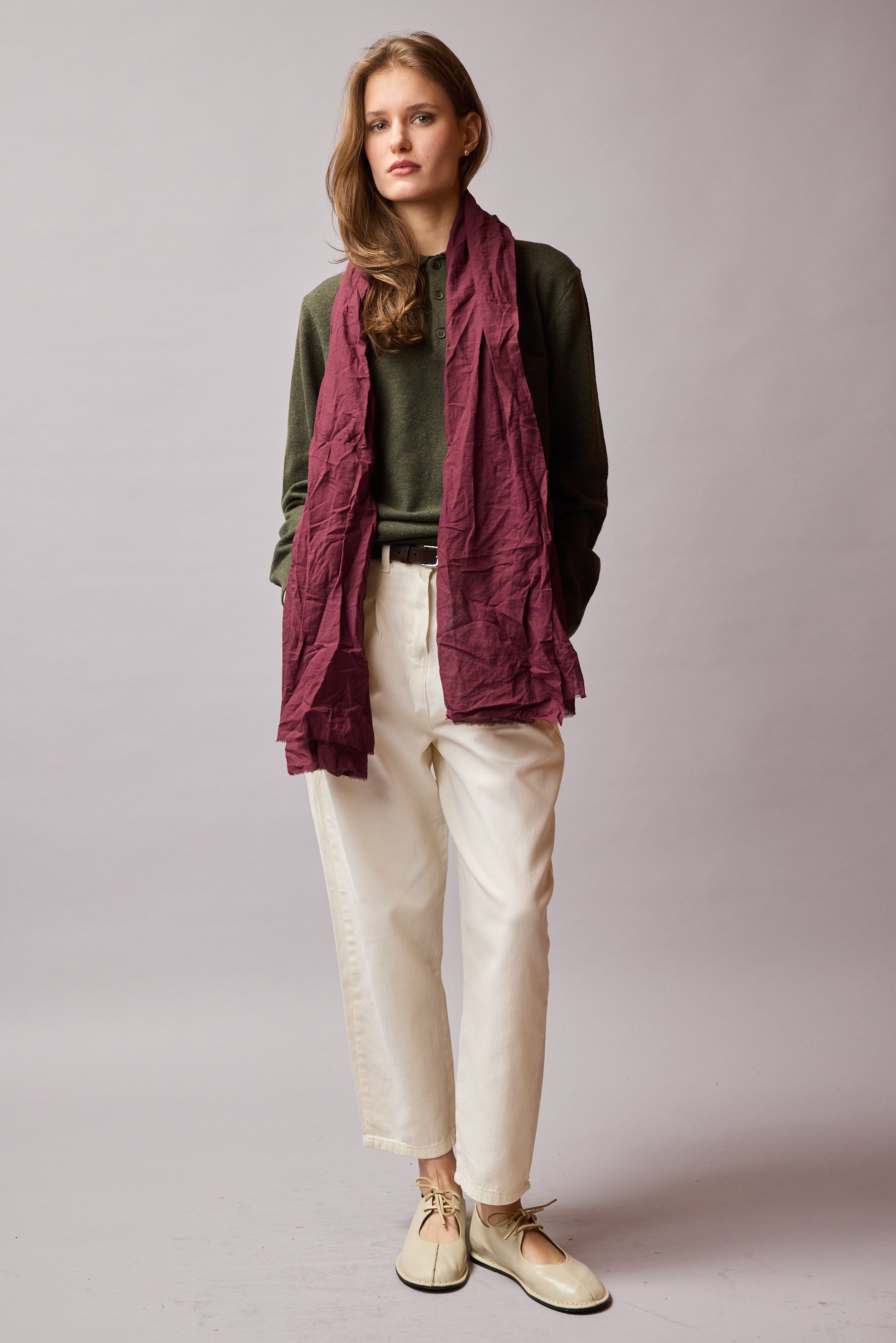 CHERRY CAKE ORGANİK PAMUK HANDMADE ŞAL