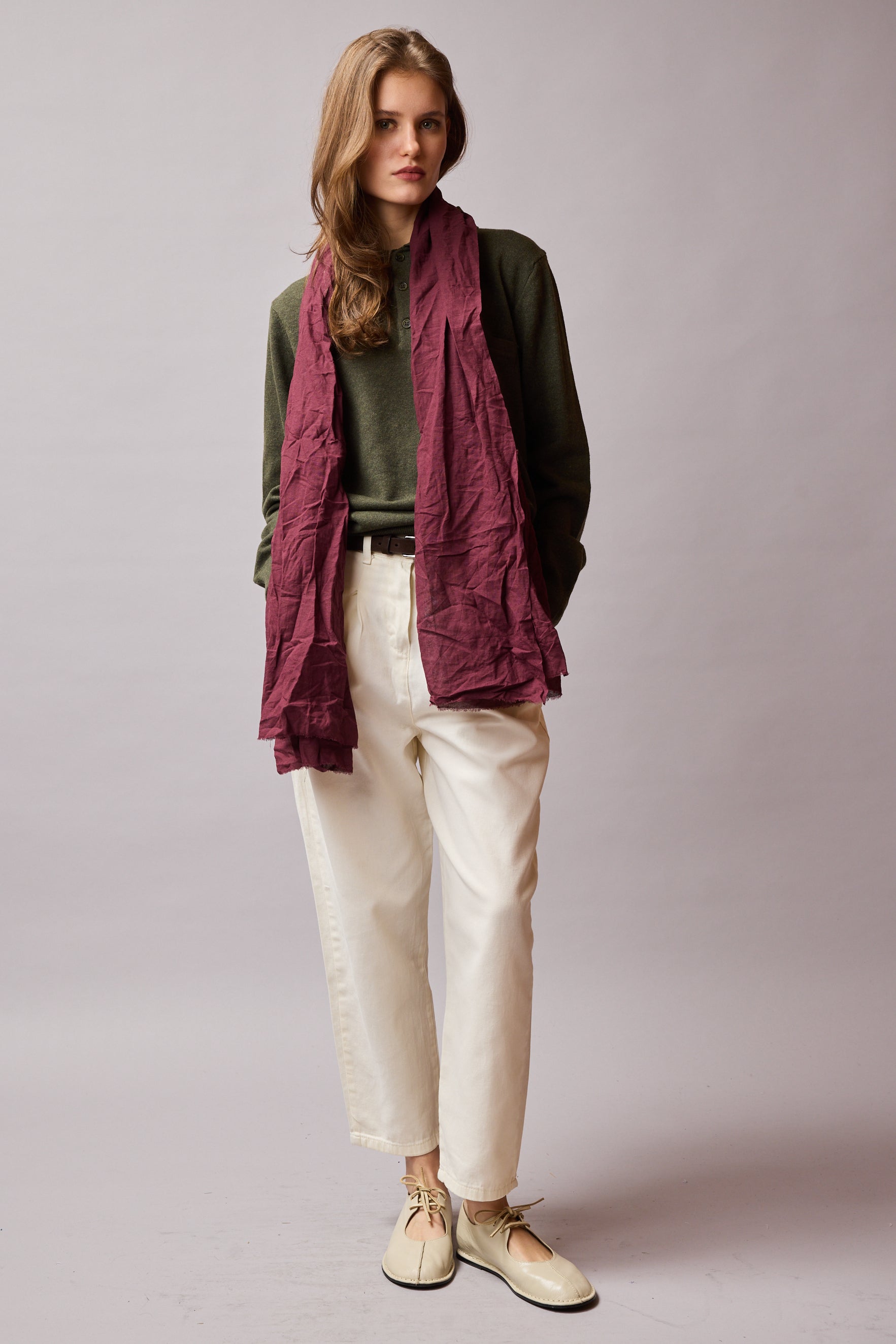 CHERRY CAKE ORGANİK PAMUK HANDMADE ŞAL