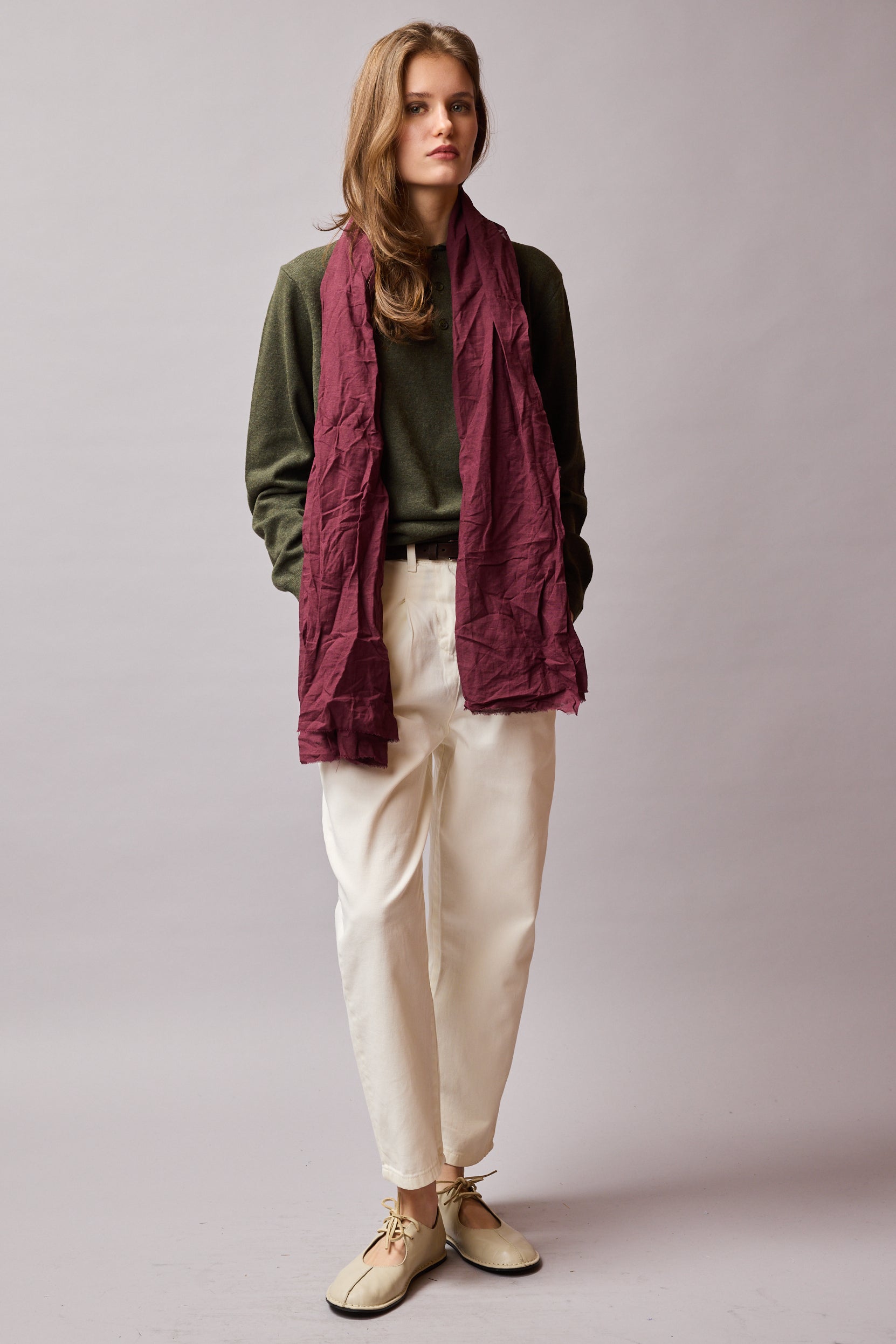 CHERRY CAKE ORGANİK PAMUK HANDMADE ŞAL