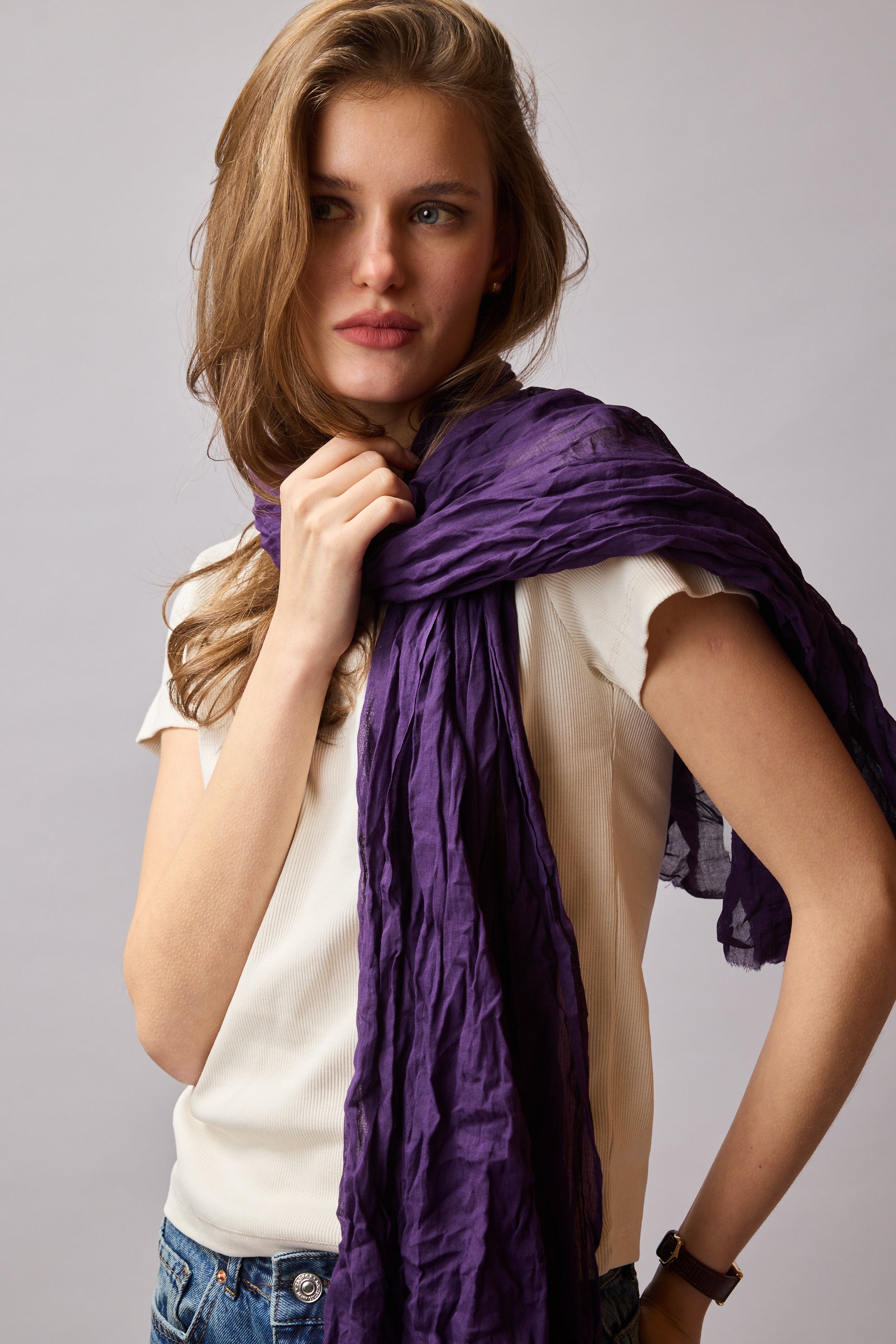 VIOLETTE ORGANIK PAMUK SAL