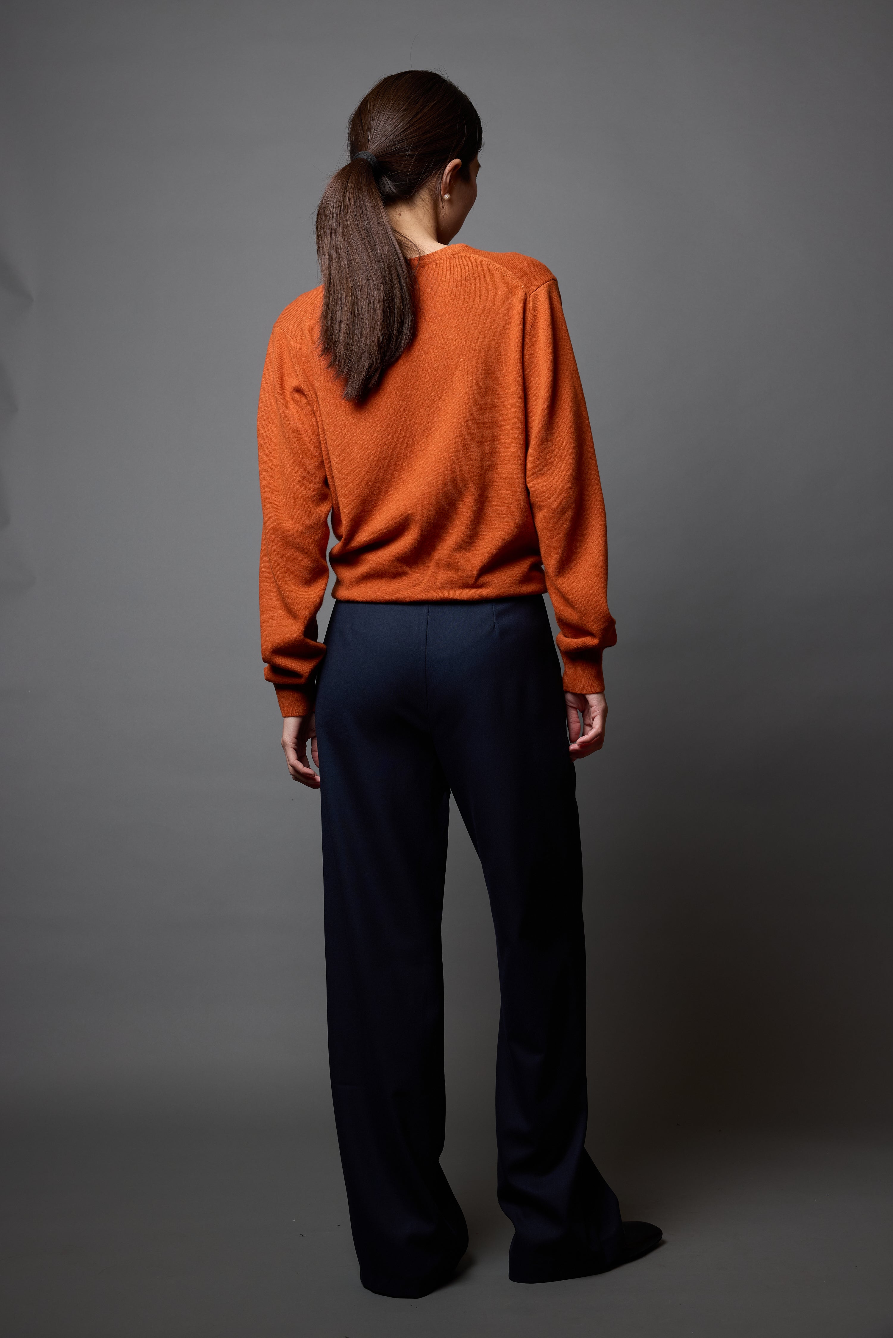 CIFT PILELI PALAZZO PANTOLON LACIVERT