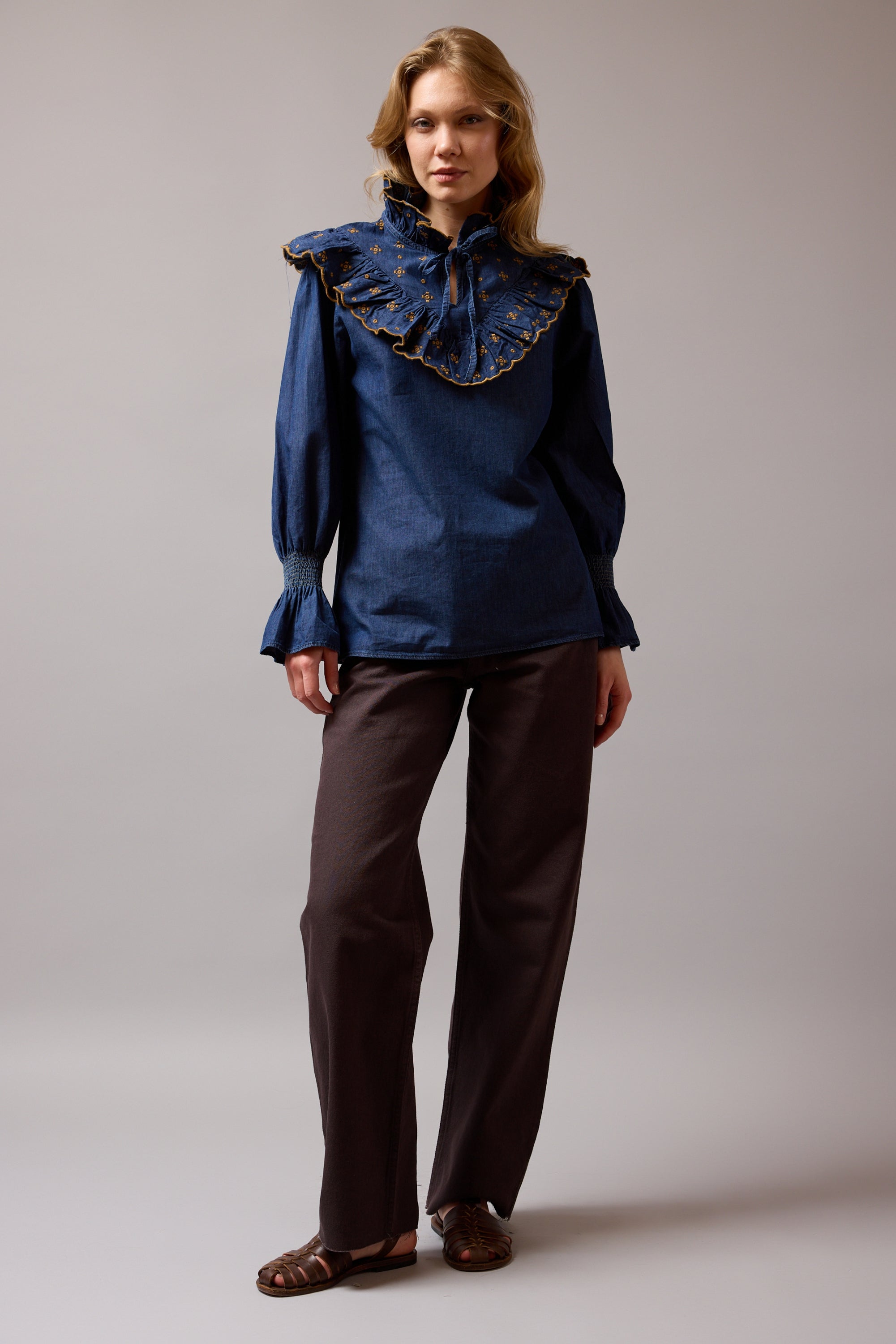 HONORÈ DE BALZAC DENİM BLUZ