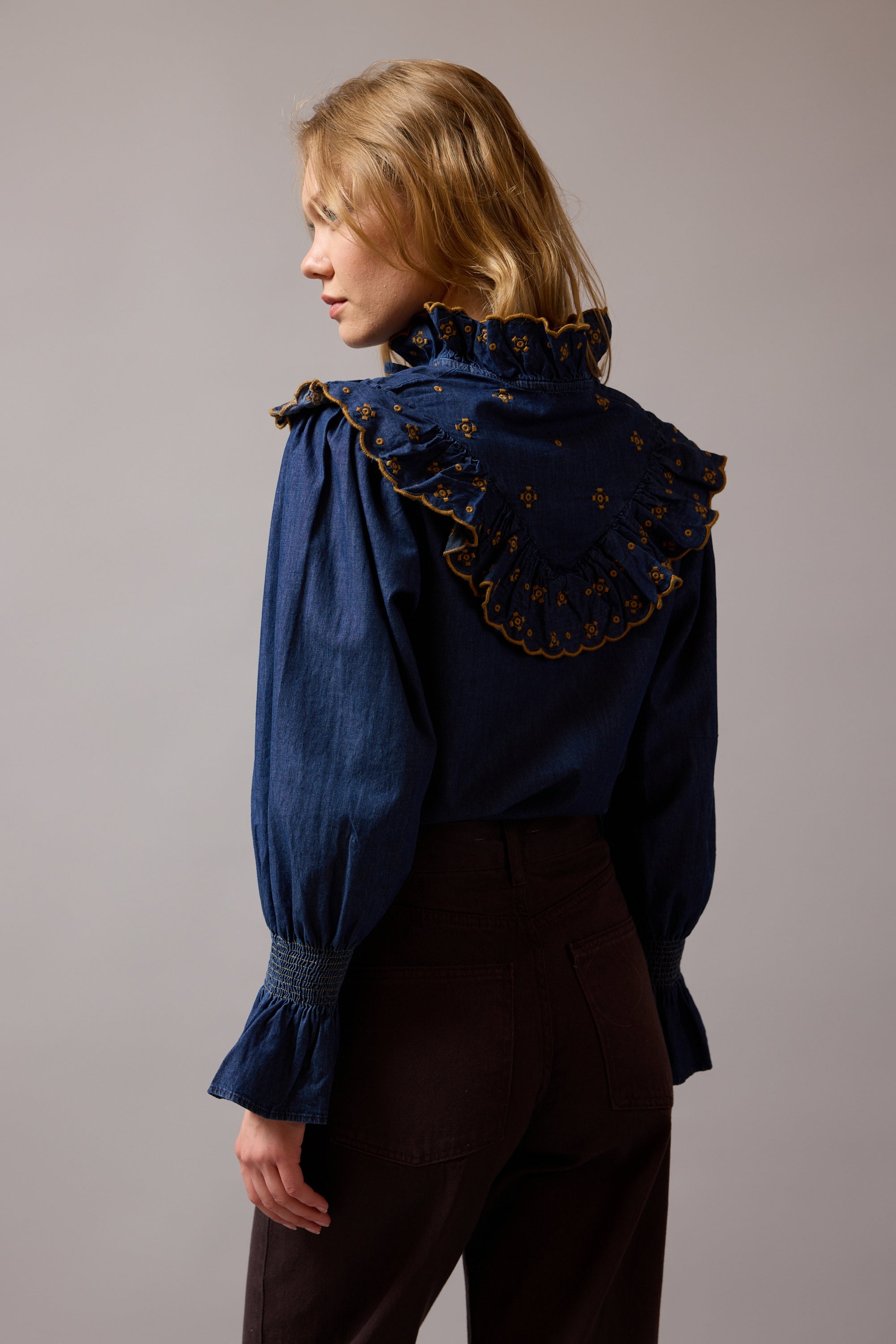 HONORÈ DE BALZAC DENİM BLUZ