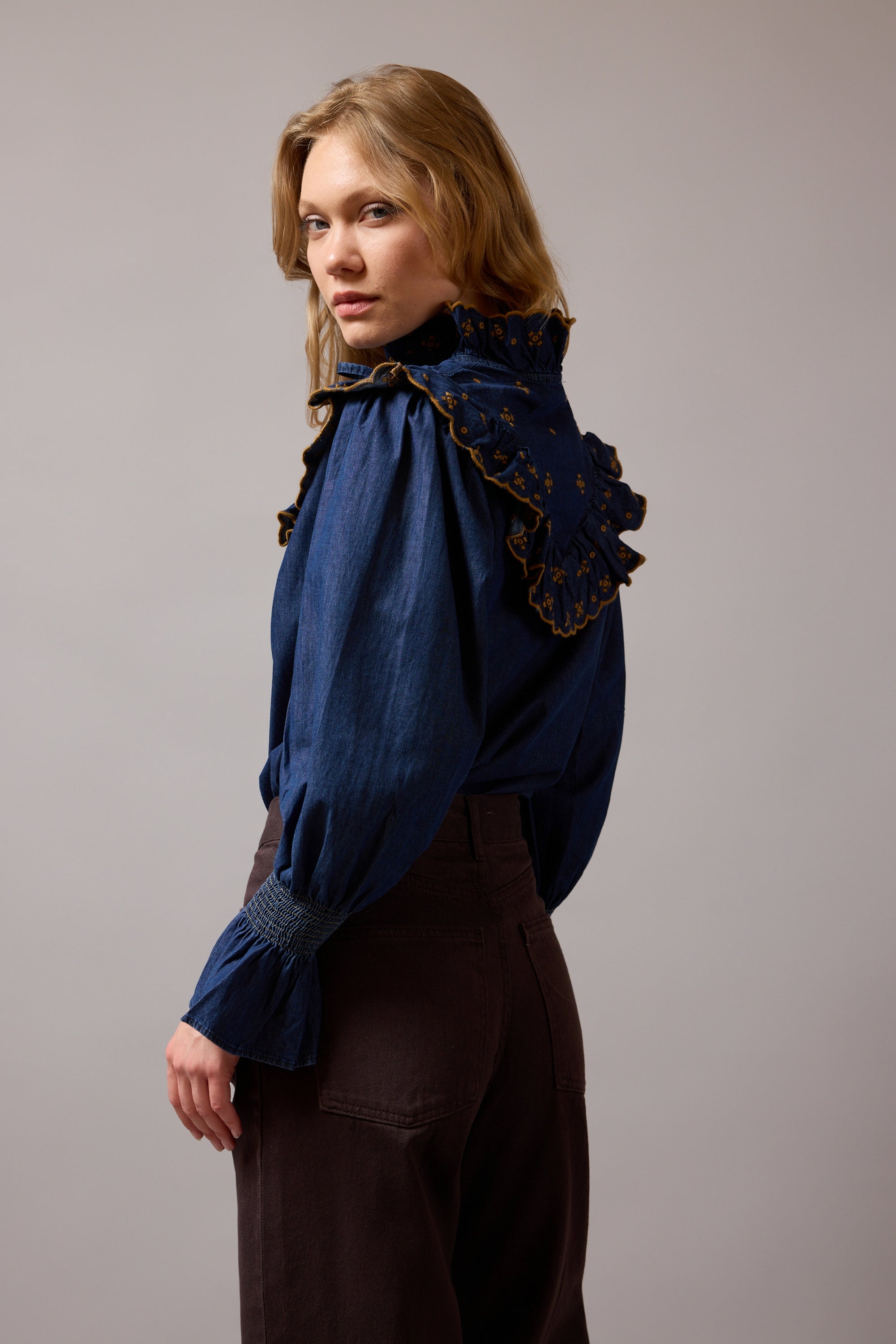 HONORÈ DE BALZAC DENİM BLUZ