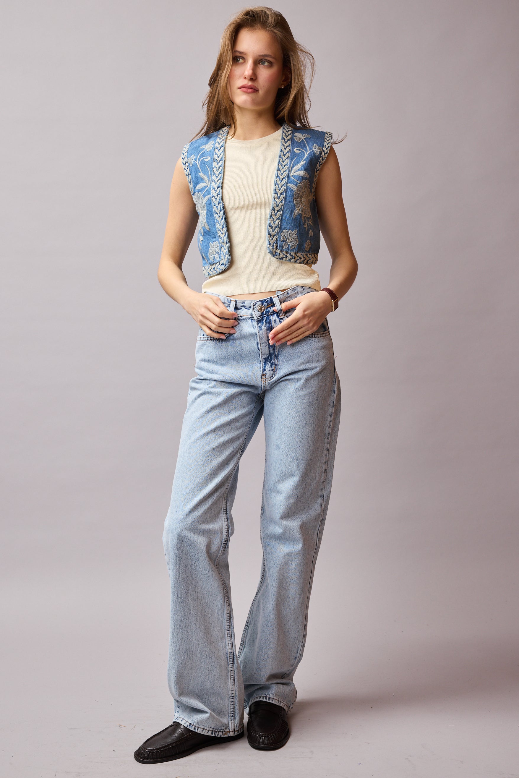 JARDIN NAKISLI DENIM CEKET