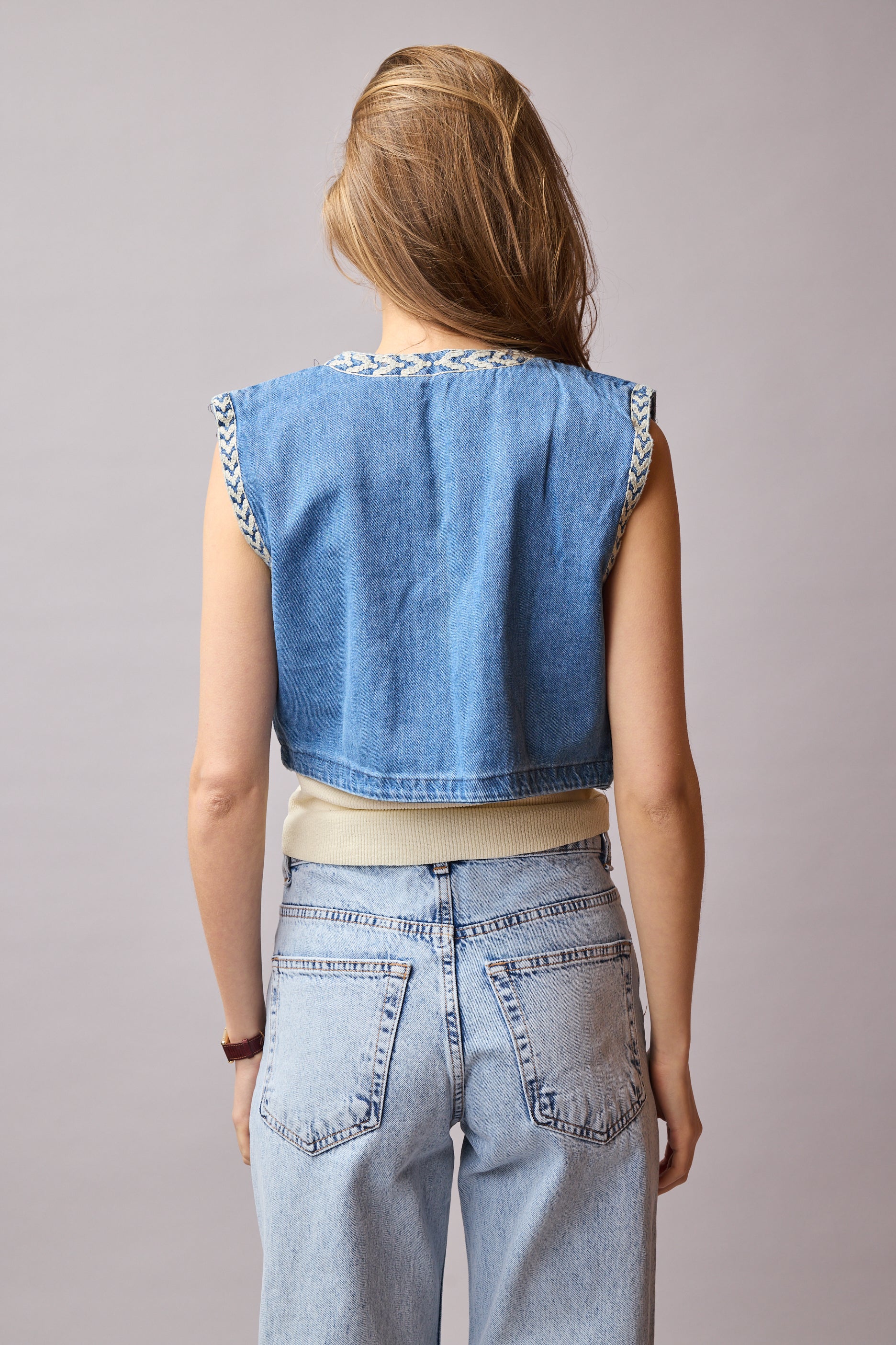 JARDIN NAKISLI DENIM CEKET