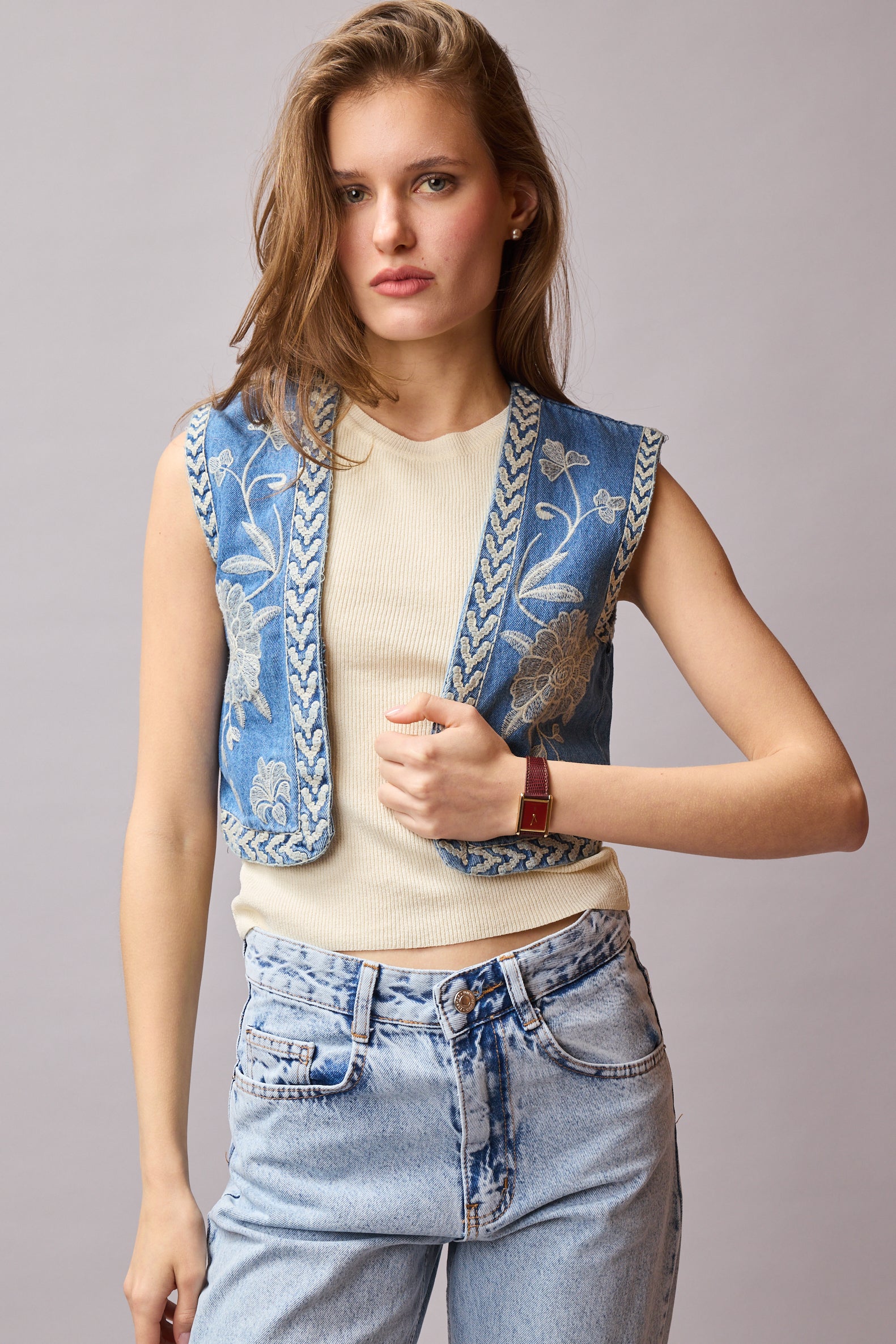 JARDIN NAKISLI DENIM CEKET