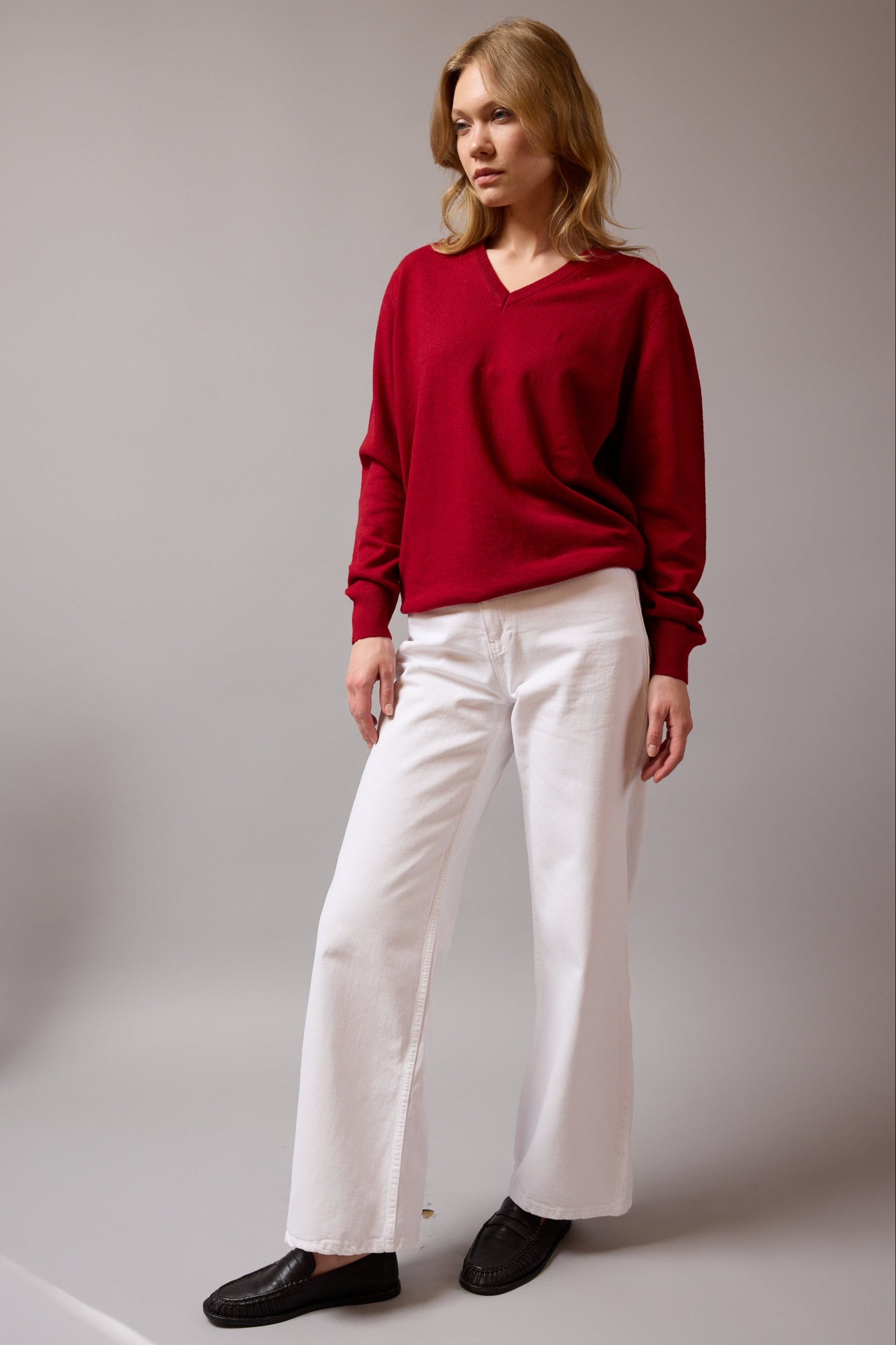 YUN V YAKA UNISEX KAZAK KIRMIZI