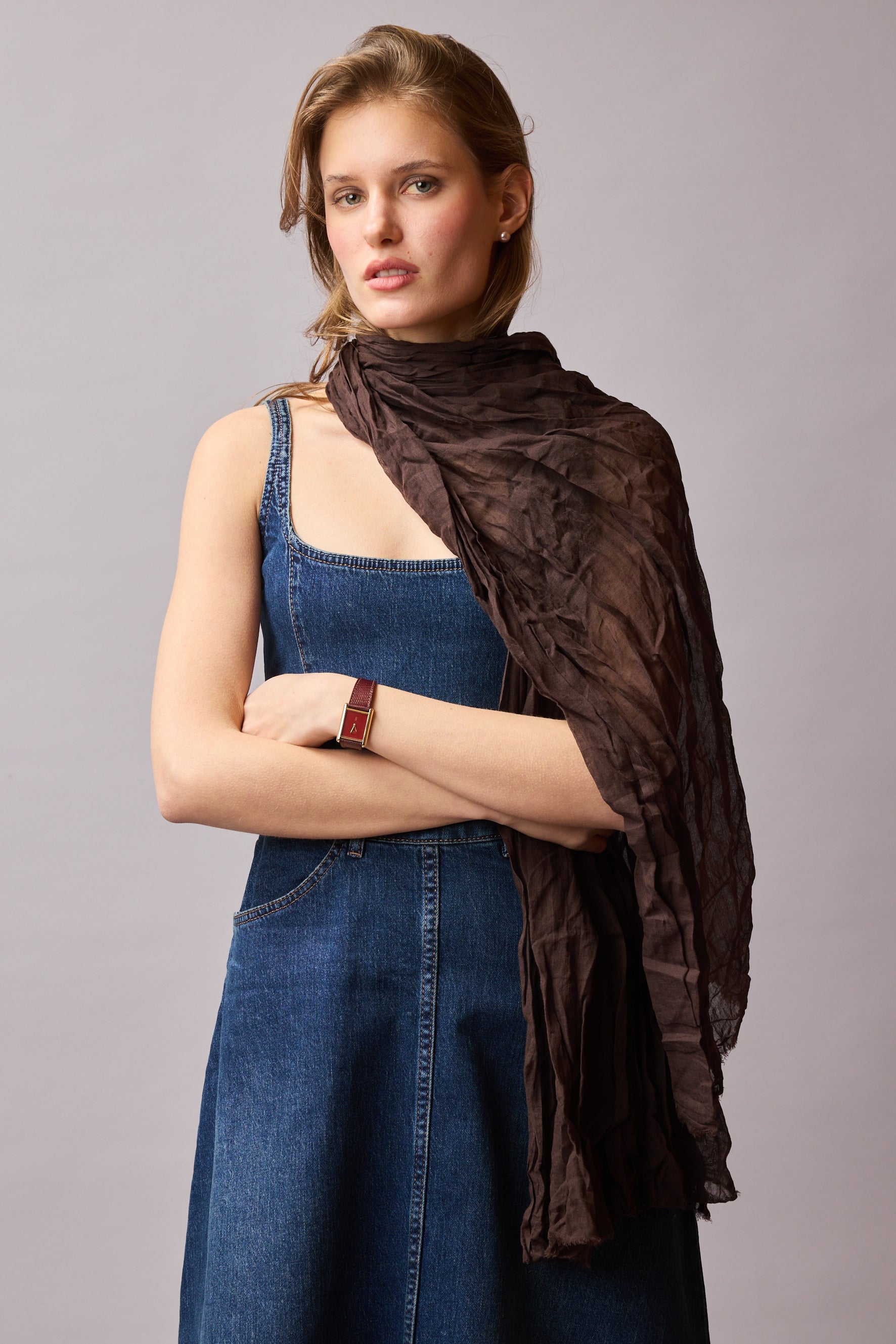 DARK AUTUMN ORGANIK PAMUK HANDMADE SAL