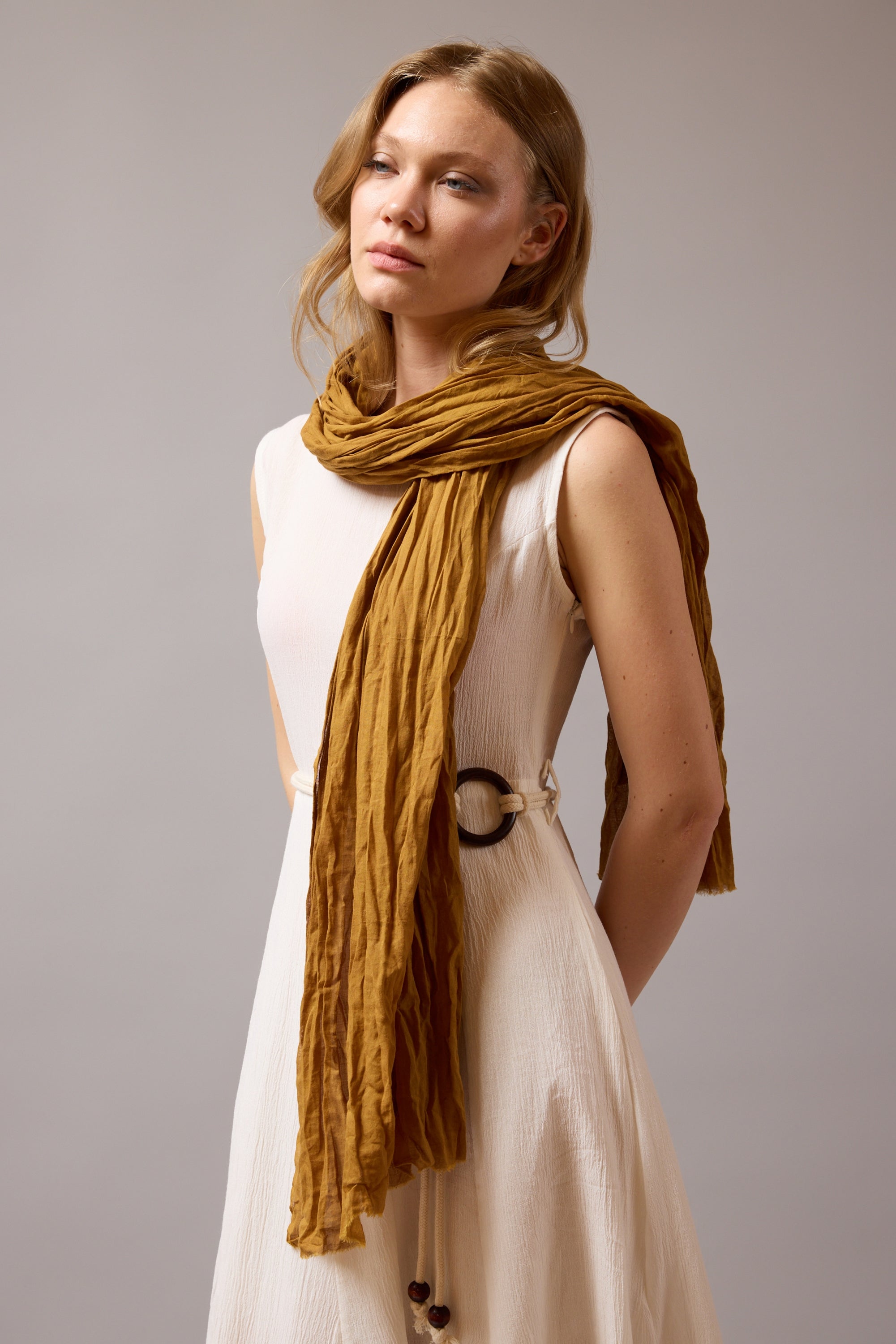 NUDE GREEN ORGANIK PAMUK HANDMADE SAL
