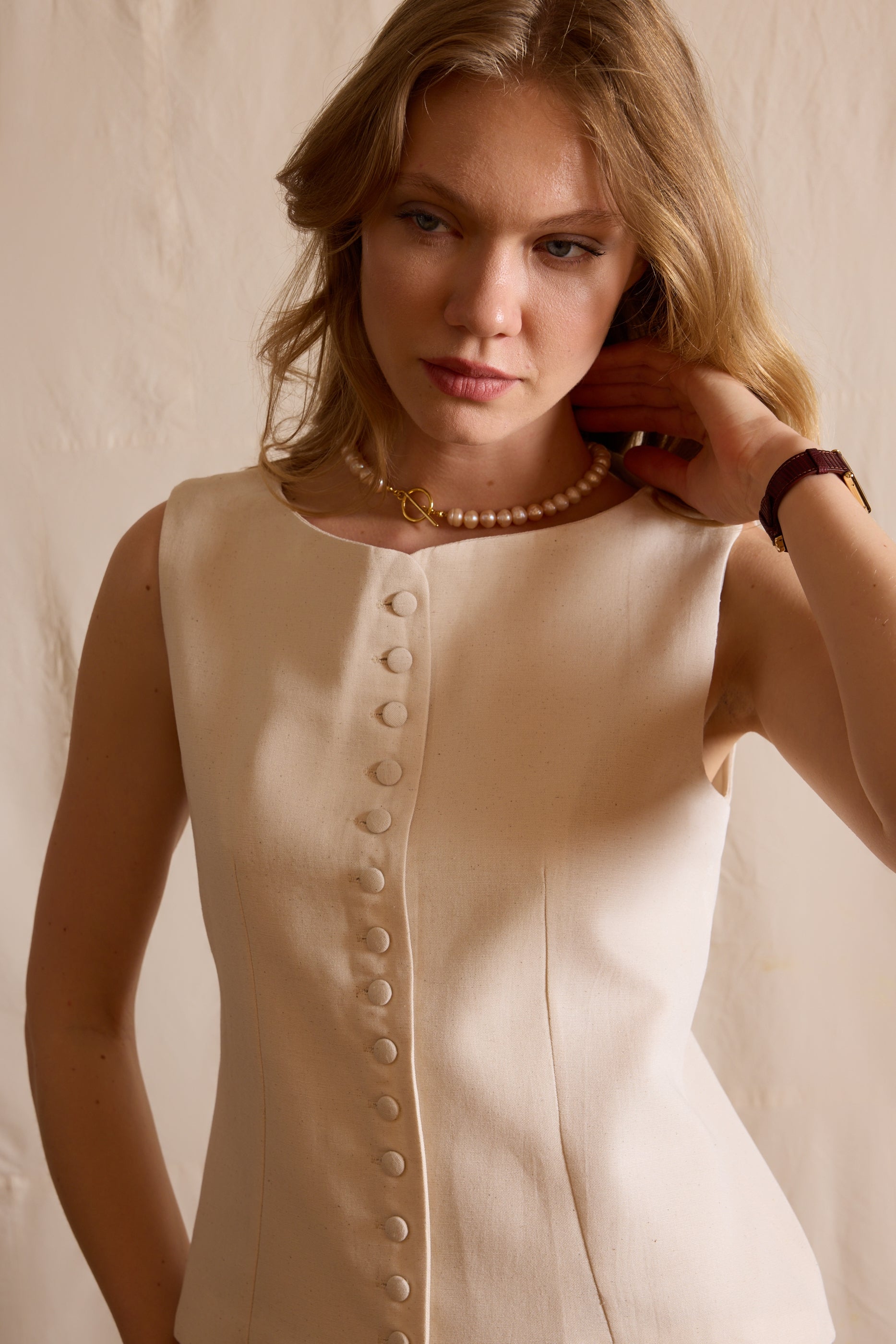 RIVIERA ROSE İNCİ KOLYE