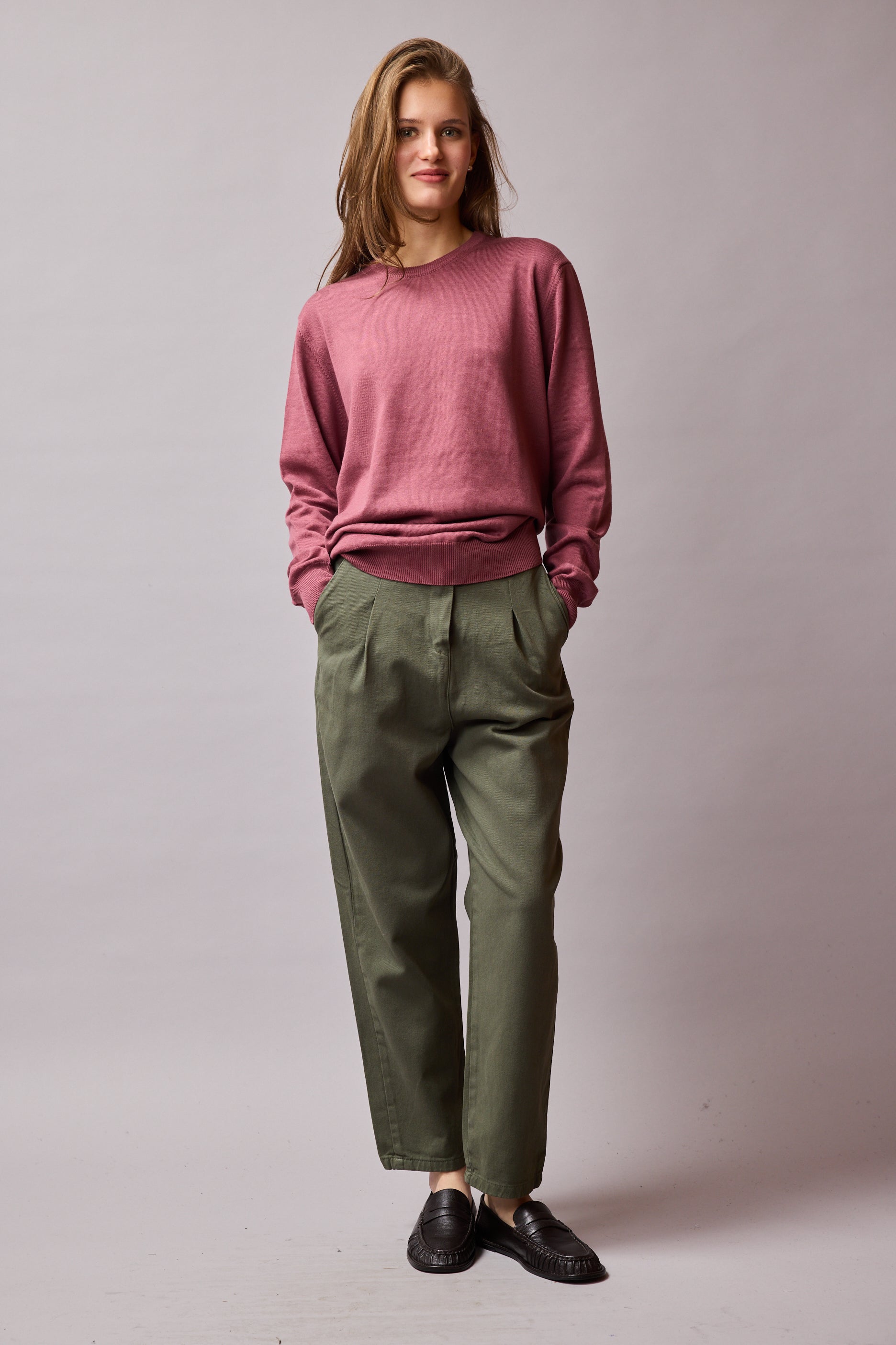 KANVAS PENSLI CARROT FIT PANTOLON HAKI