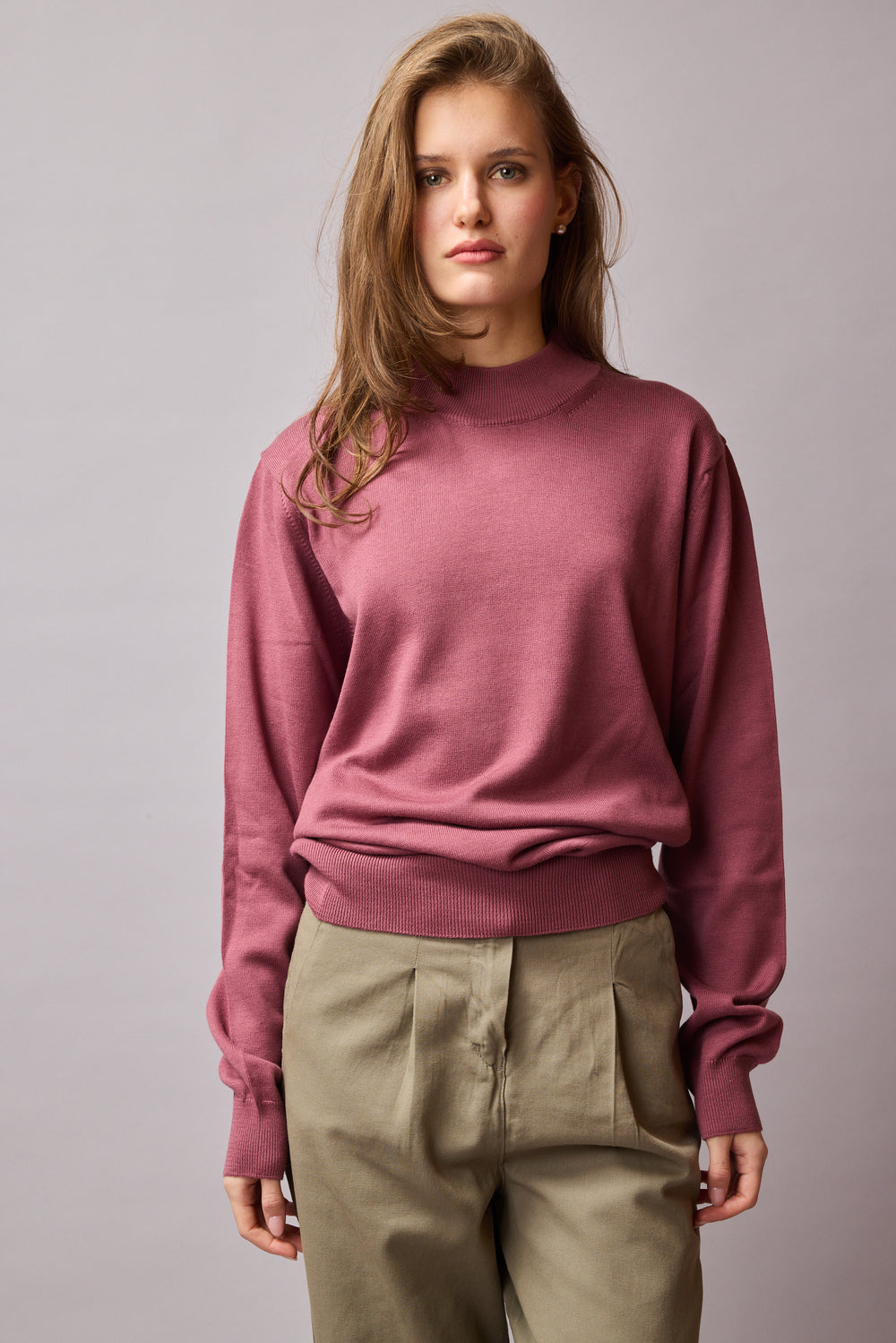 PAMUK BALIKCI YAKA UNISEX KAZAK ROSE