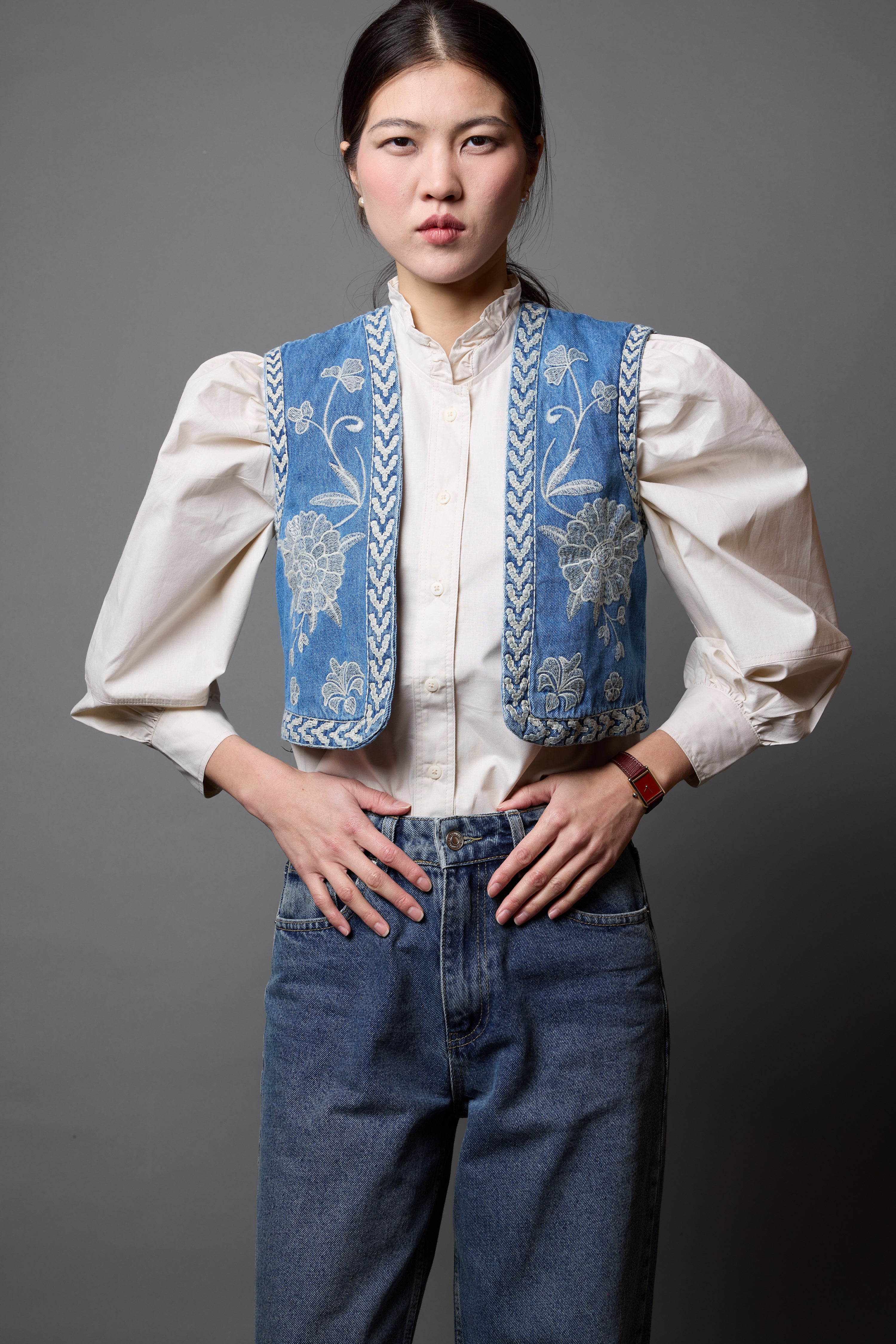 JARDIN NAKISLI DENIM CEKET