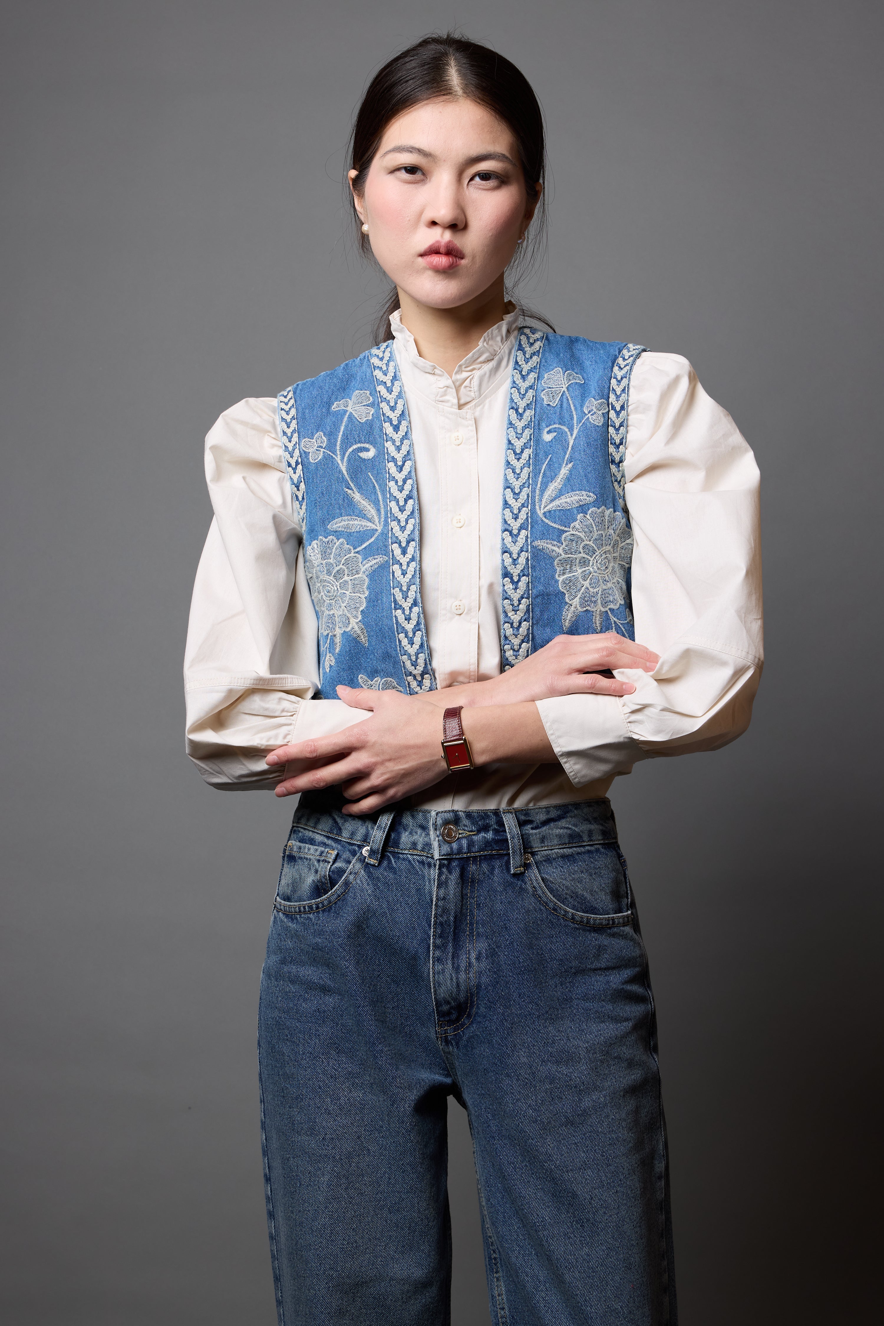 JARDIN NAKISLI DENIM CEKET