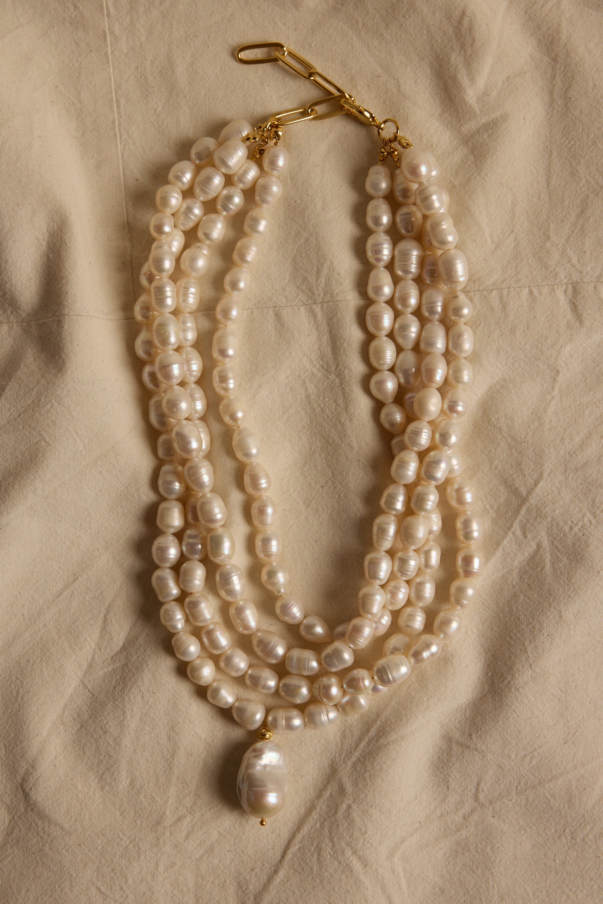 INANNA BAROK İNCİ KOLYE