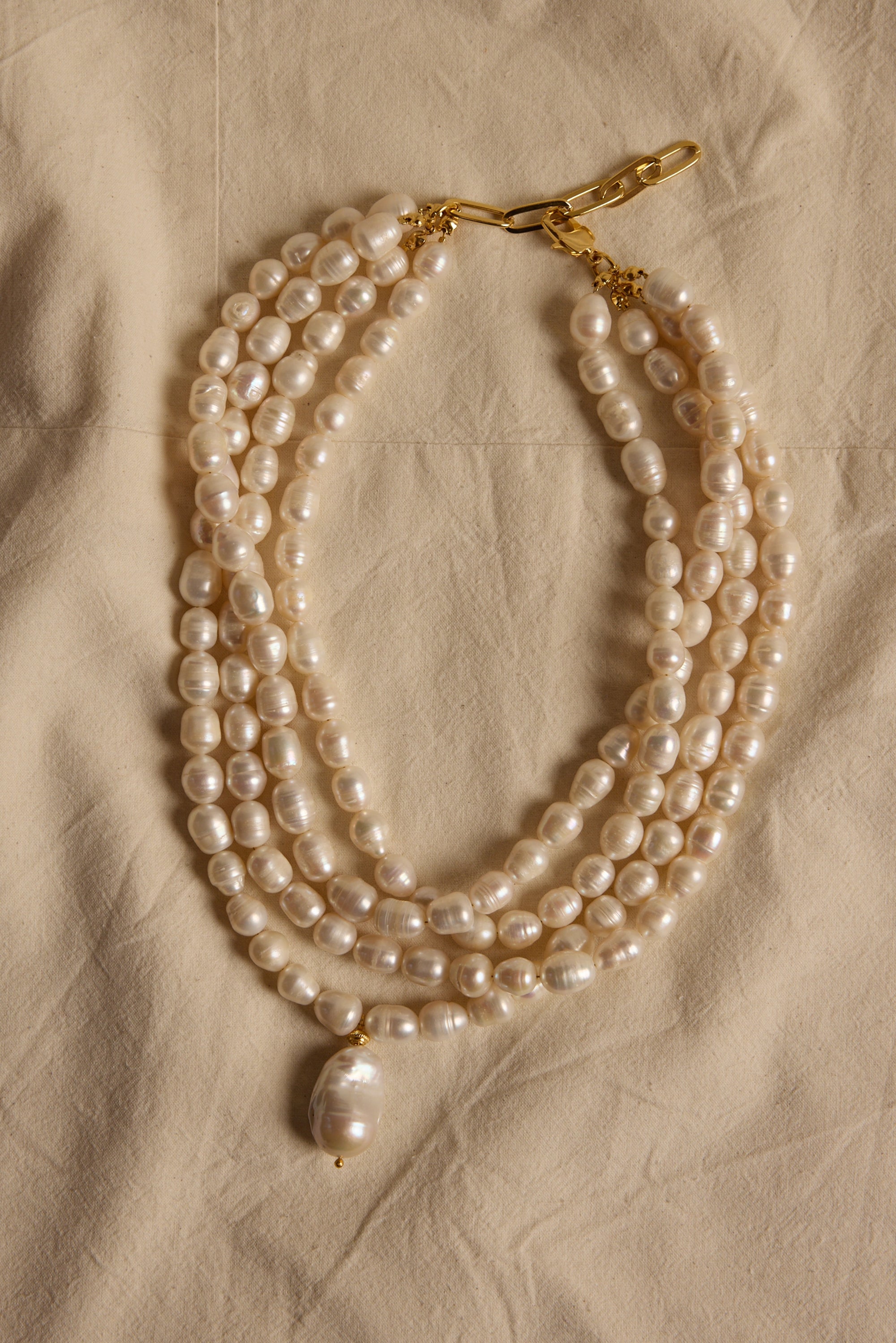 INANNA BAROK İNCİ KOLYE