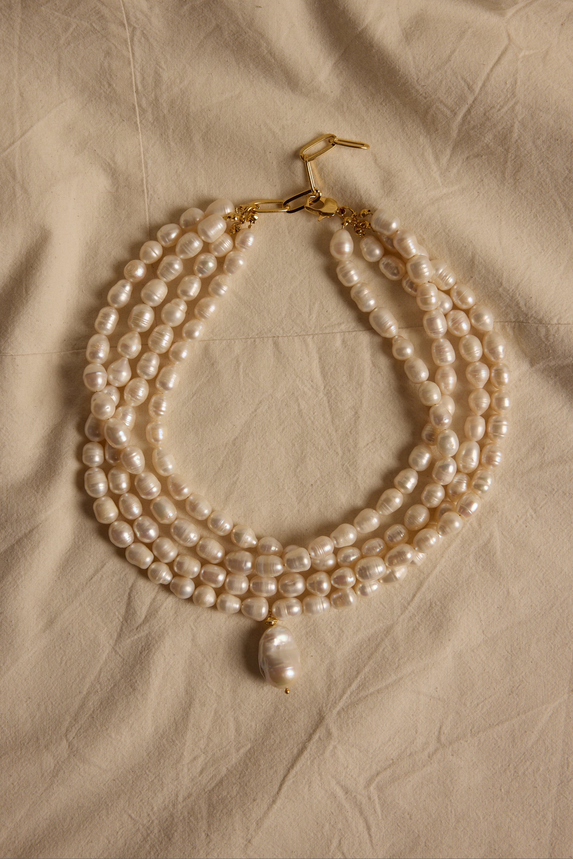 INANNA BAROK İNCİ KOLYE