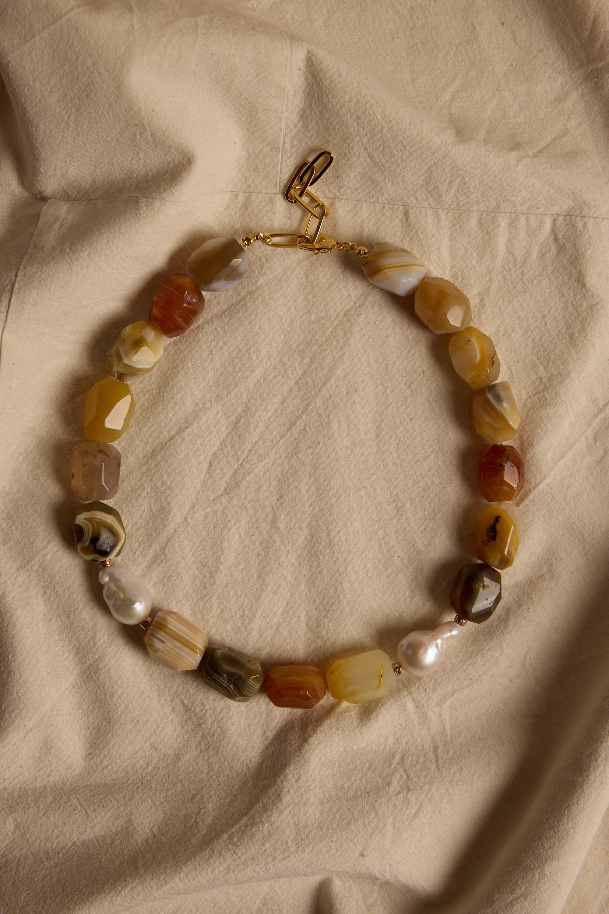 MATISSERA BAROK İNCİLİ KOLYE