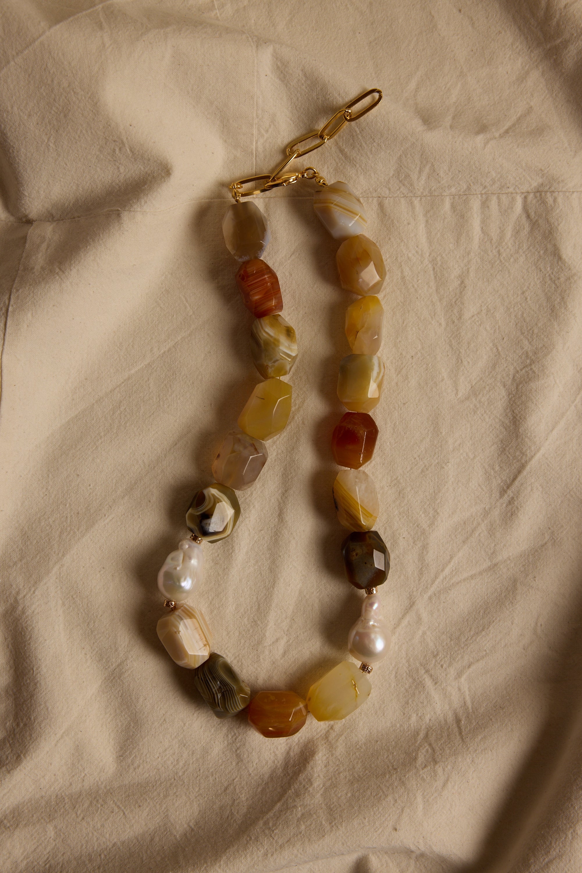 MATISSERA BAROK İNCİLİ KOLYE