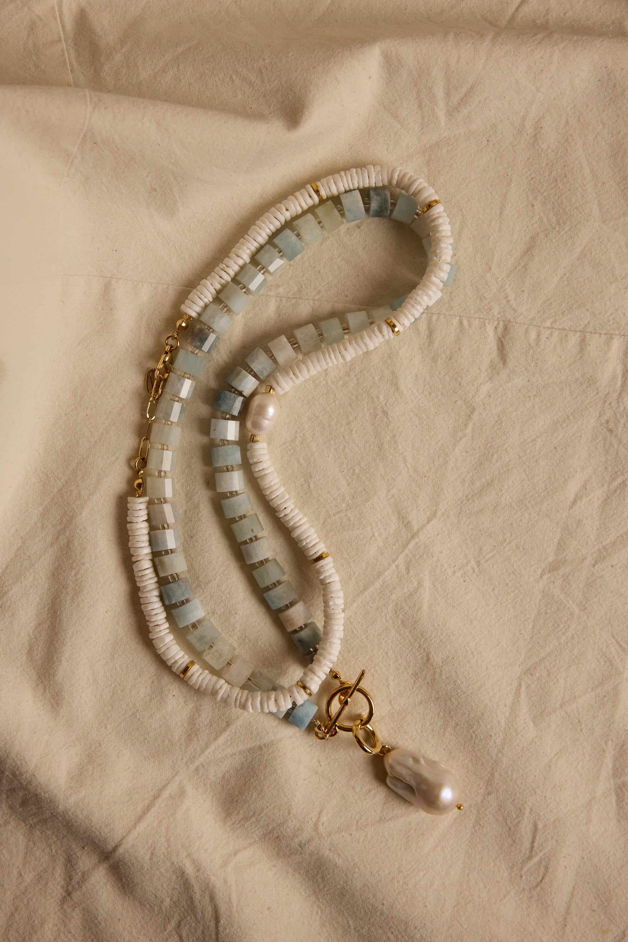 COTE LUMIERE BAROK İNCİLİ KOLYE