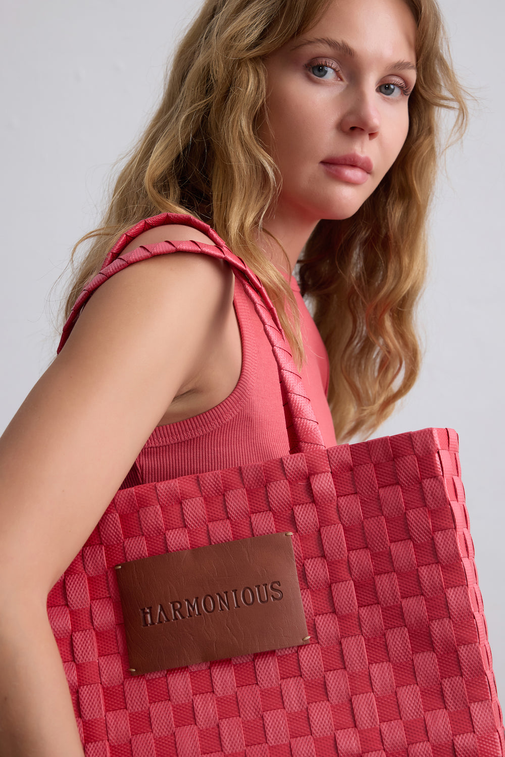 ORGU RED TOTE BAG
