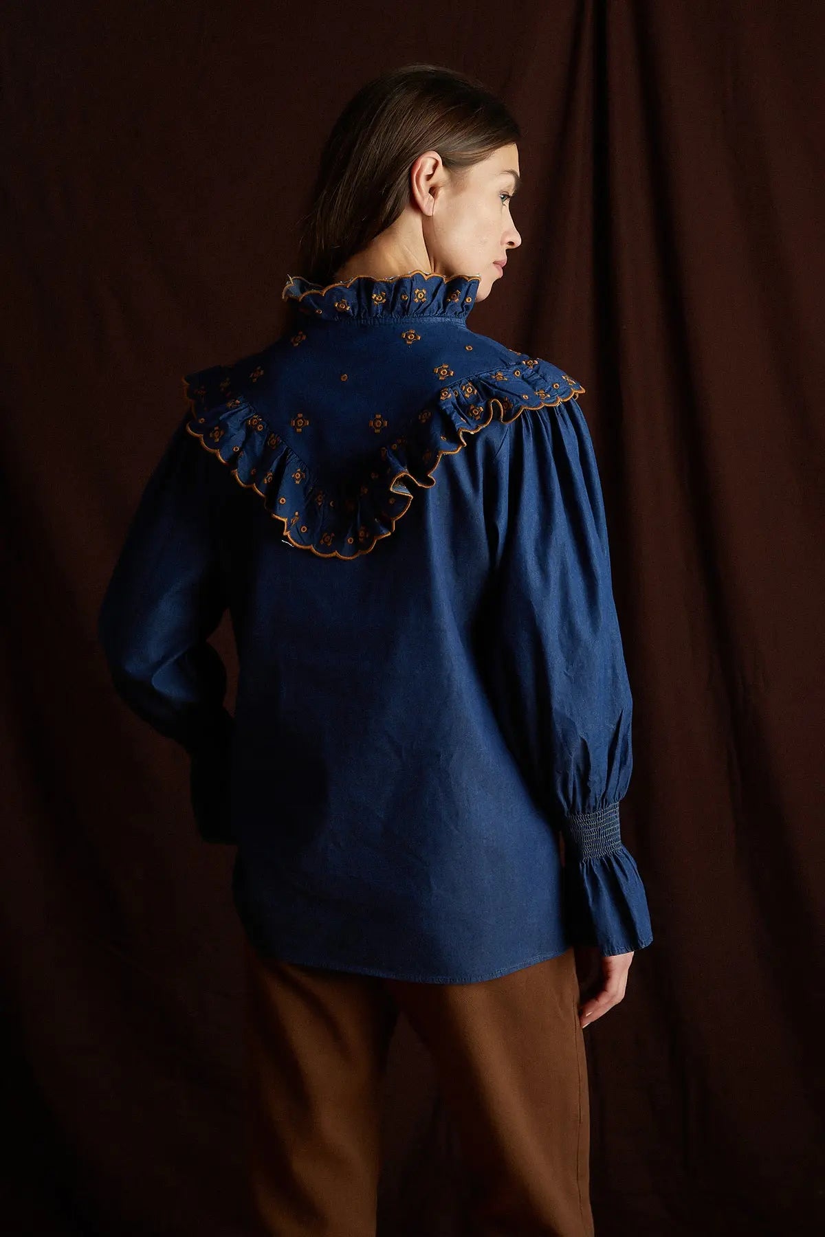 Honoré de Balzac Denim Bluz HARMONIOUS