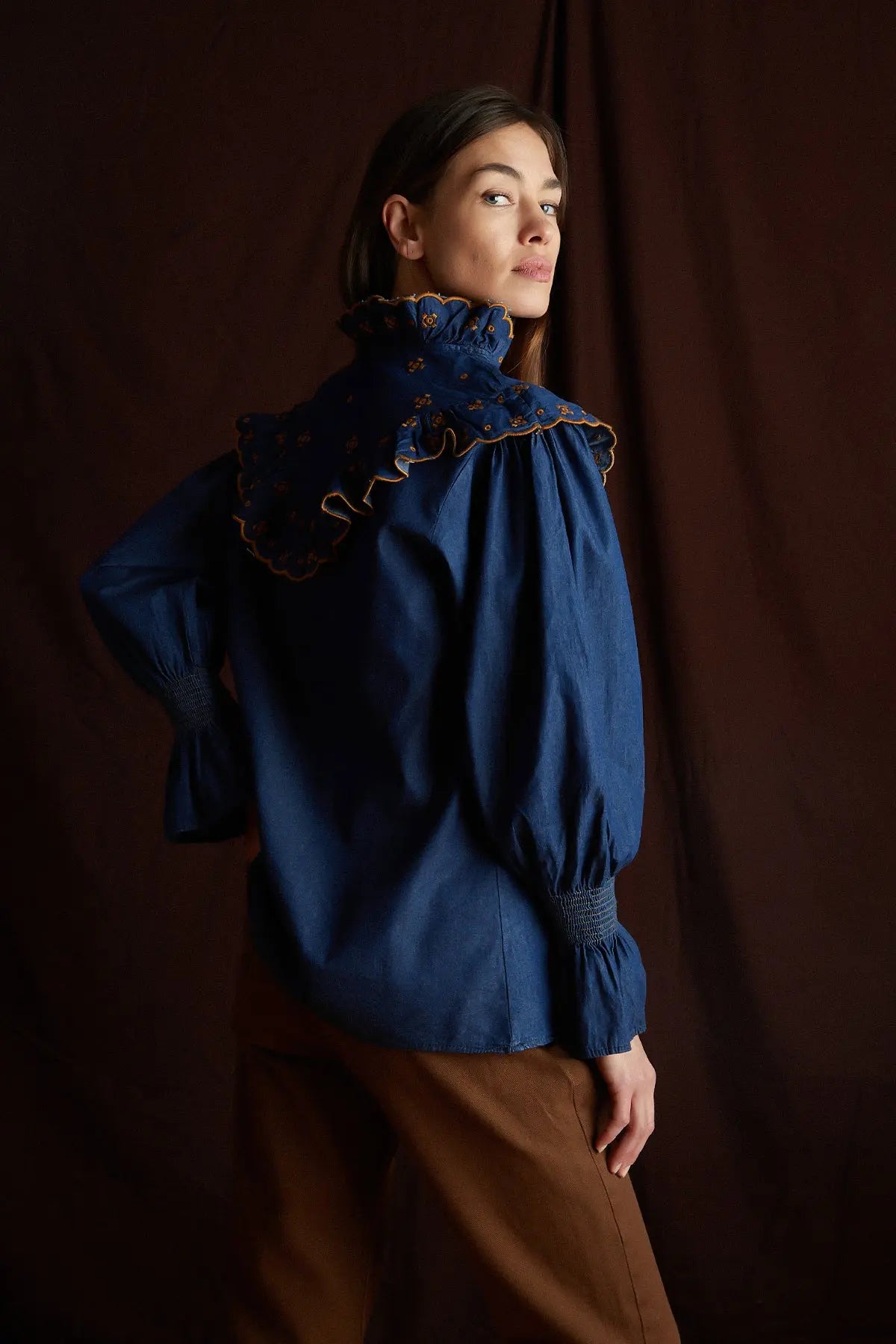 Honoré de Balzac Denim Bluz HARMONIOUS