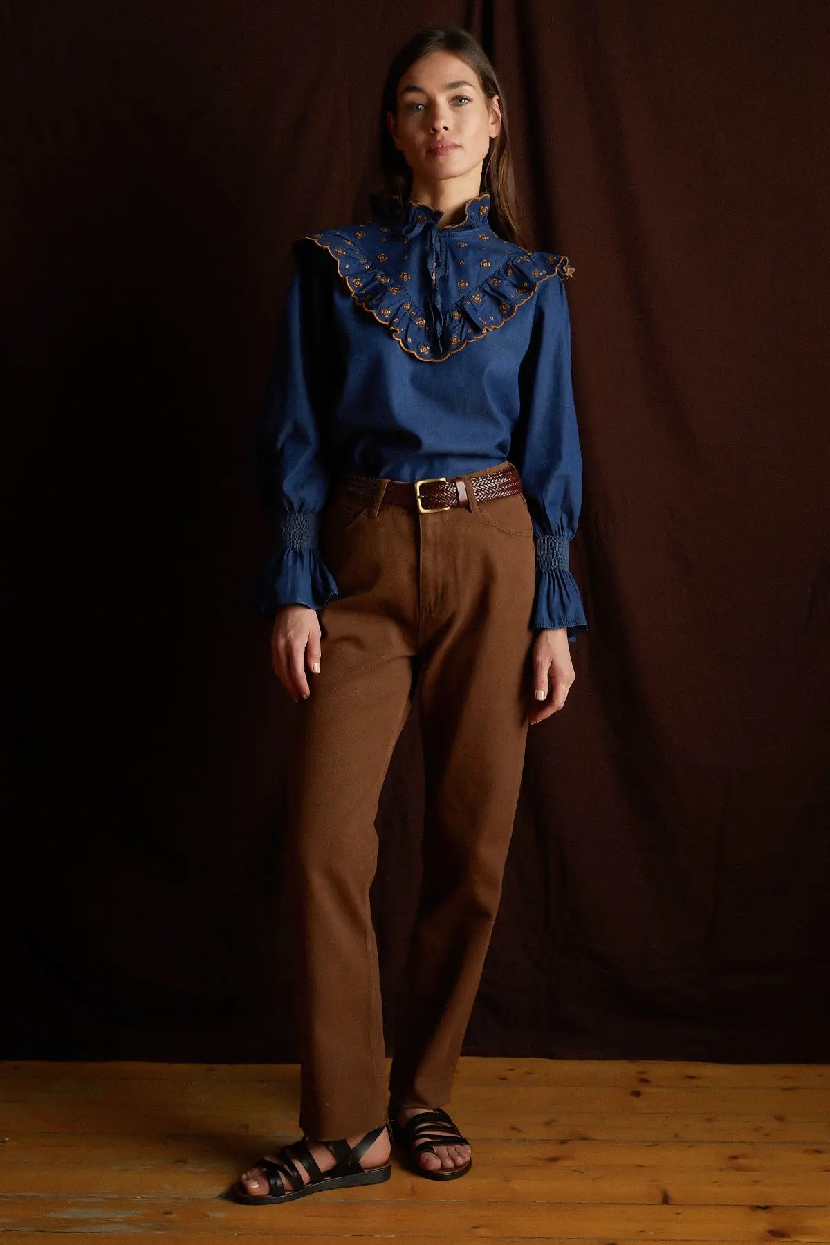 Honoré de Balzac Denim Bluz HARMONIOUS