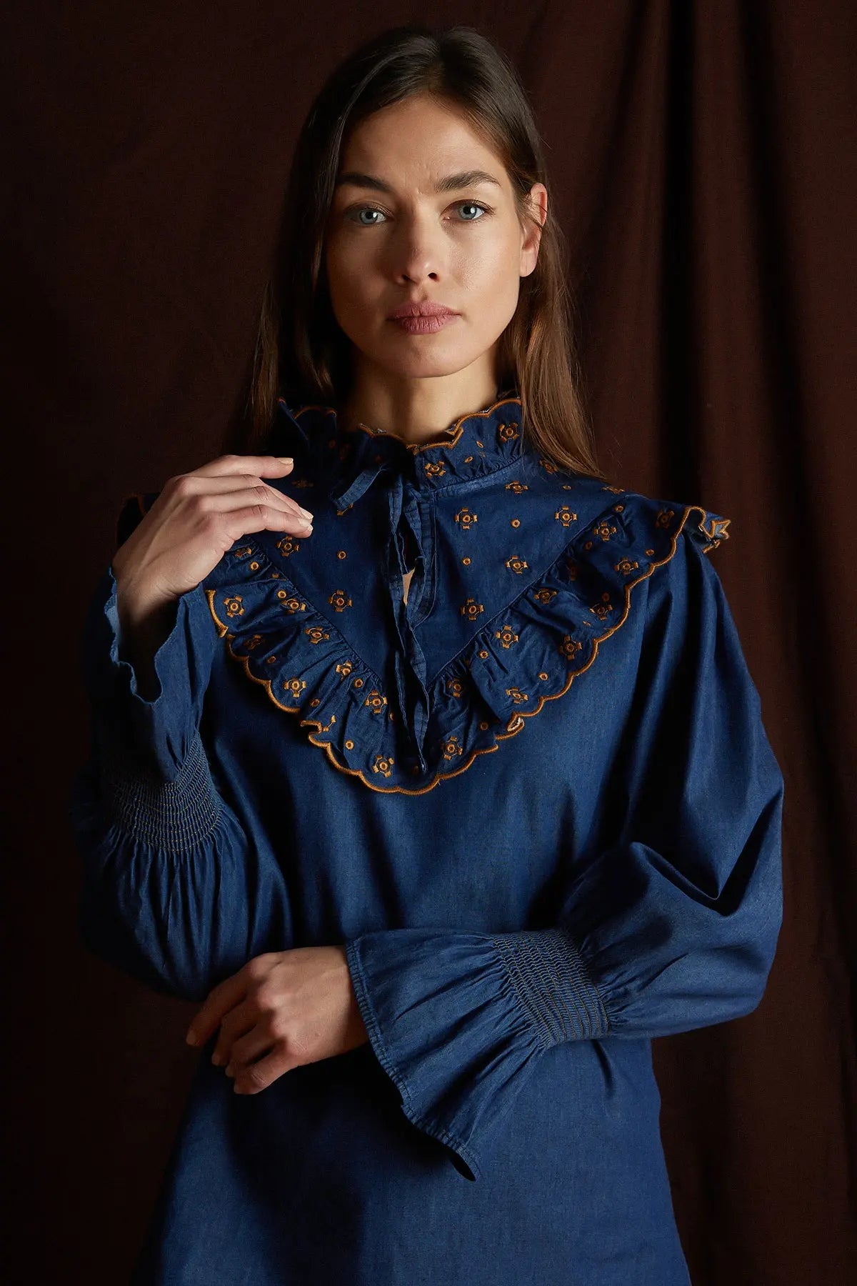 Honoré de Balzac Denim Bluz HARMONIOUS