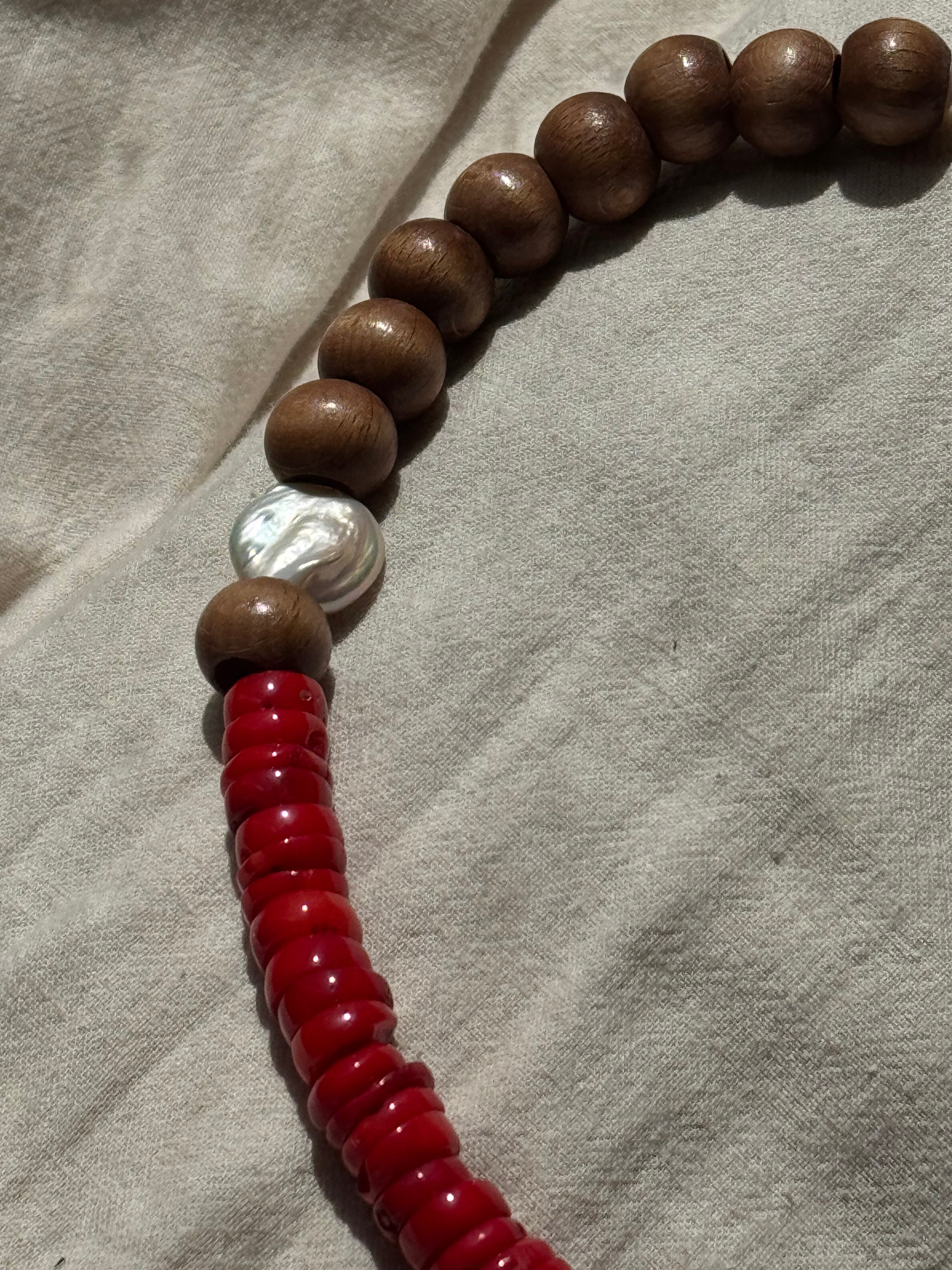 FENJA İNCİ MERCAN KOLYE