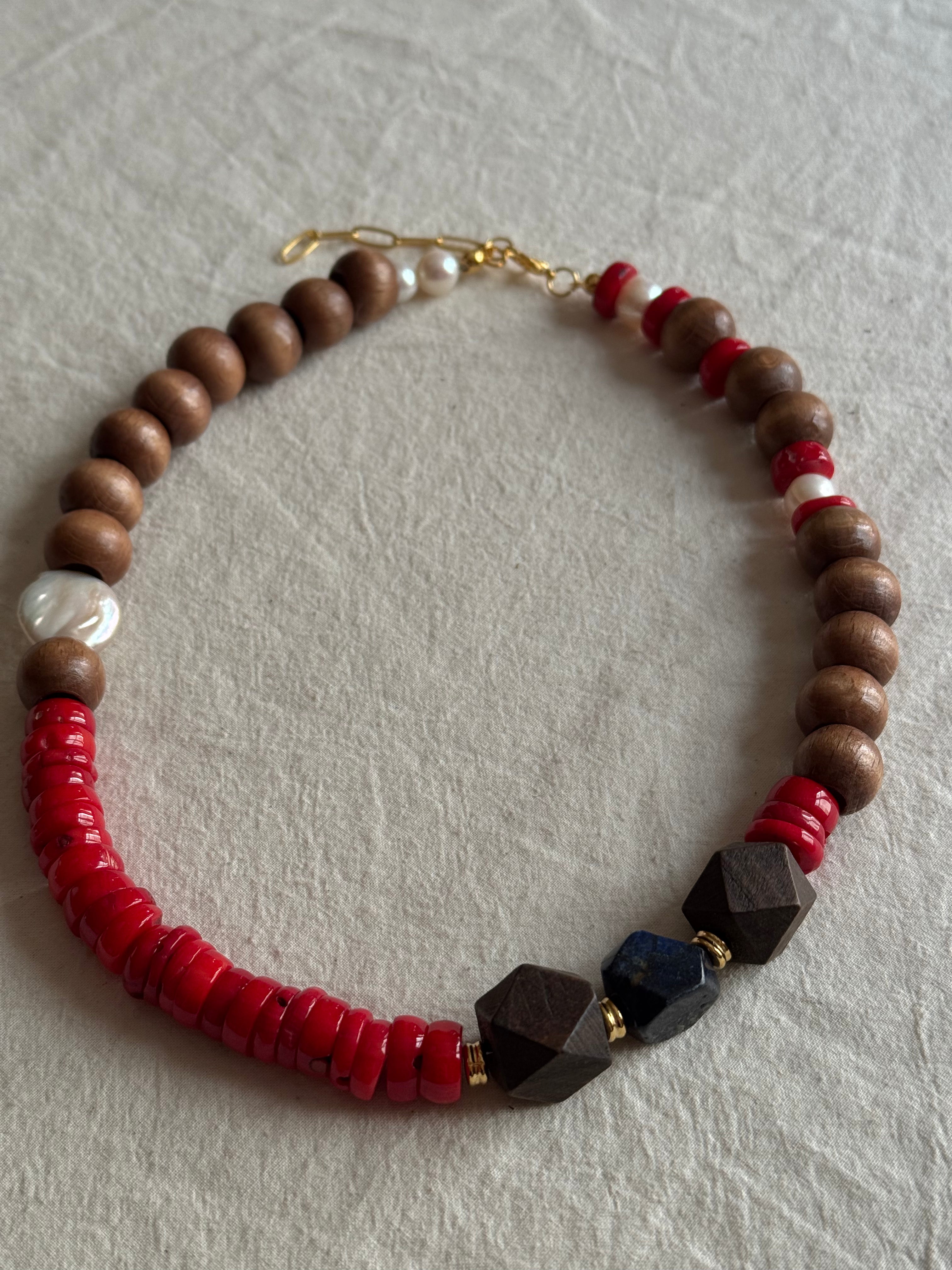 FENJA İNCİ MERCAN KOLYE