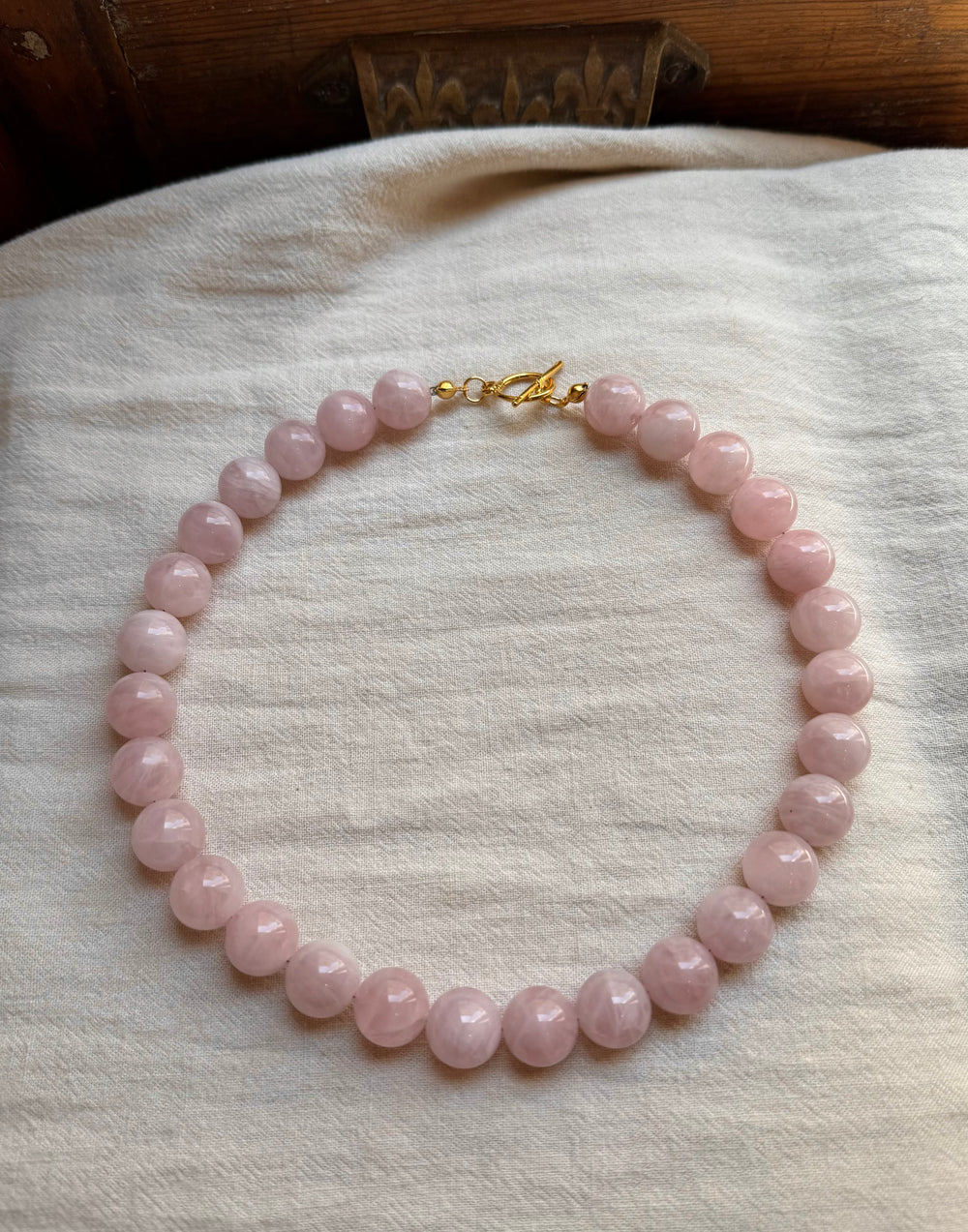 MATIERE ROUGE CORAL NECKLACE