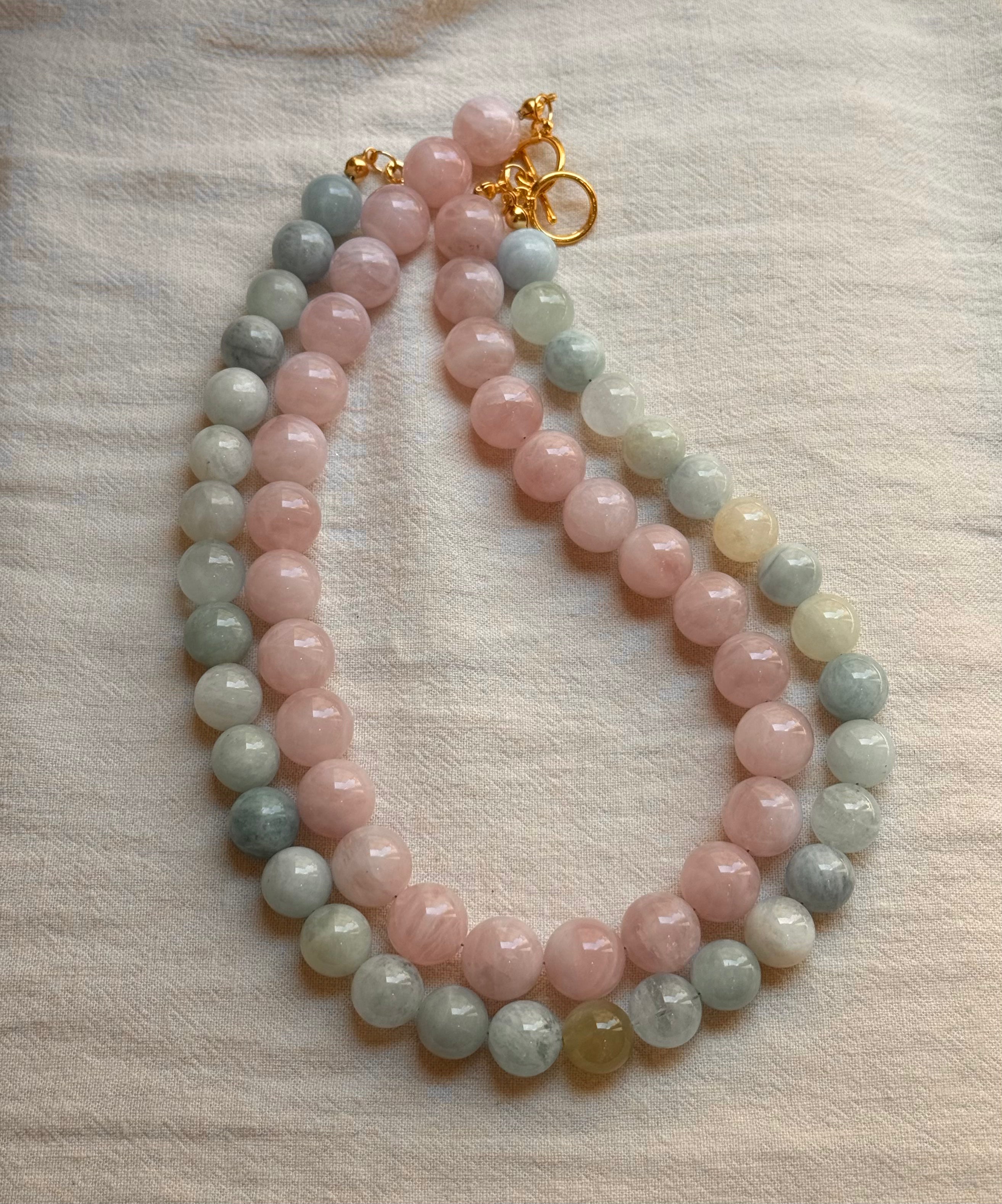 MATIERE ROUGE CORAL NECKLACE