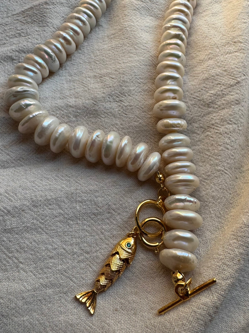 MATIERE ROUGE CORAL NECKLACE