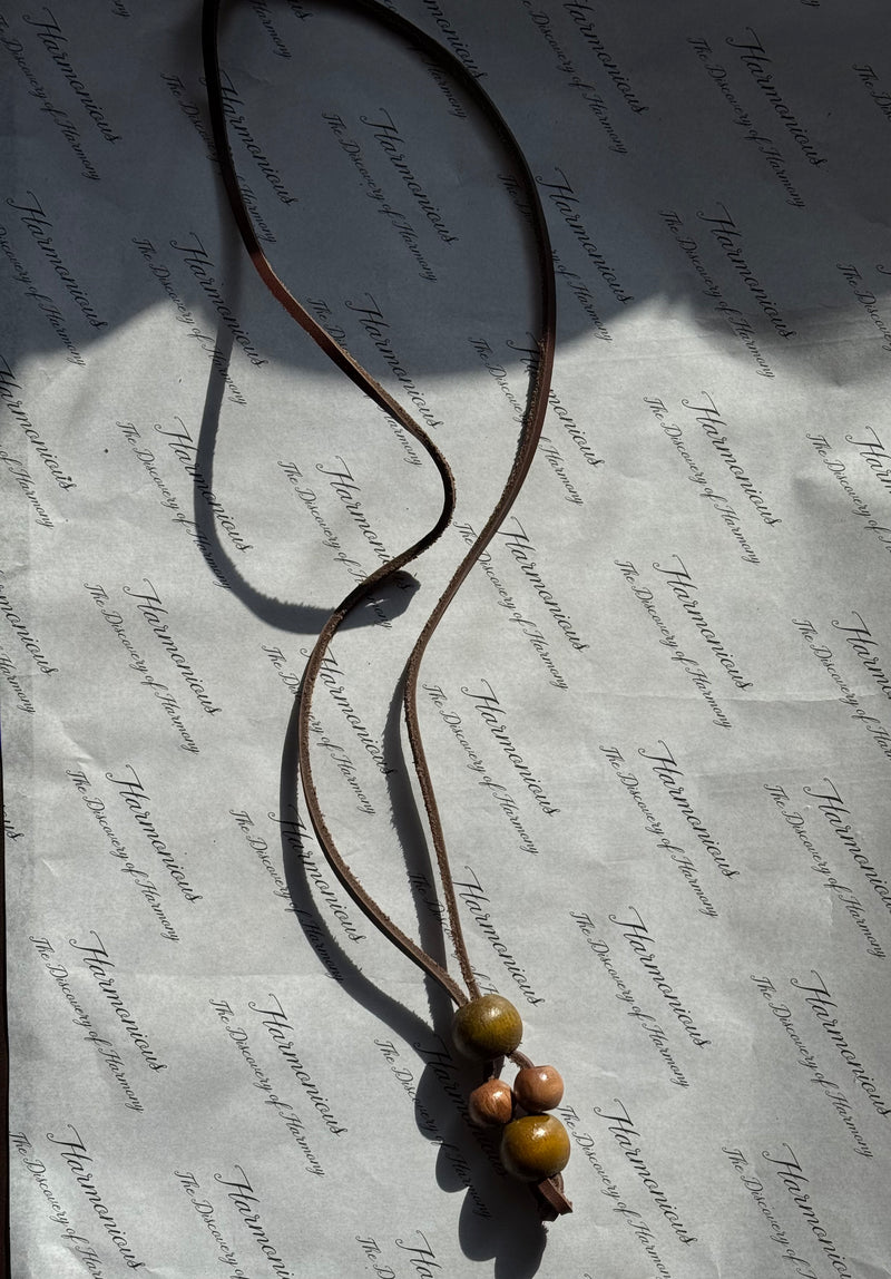 MATIERE ROUGE CORAL NECKLACE