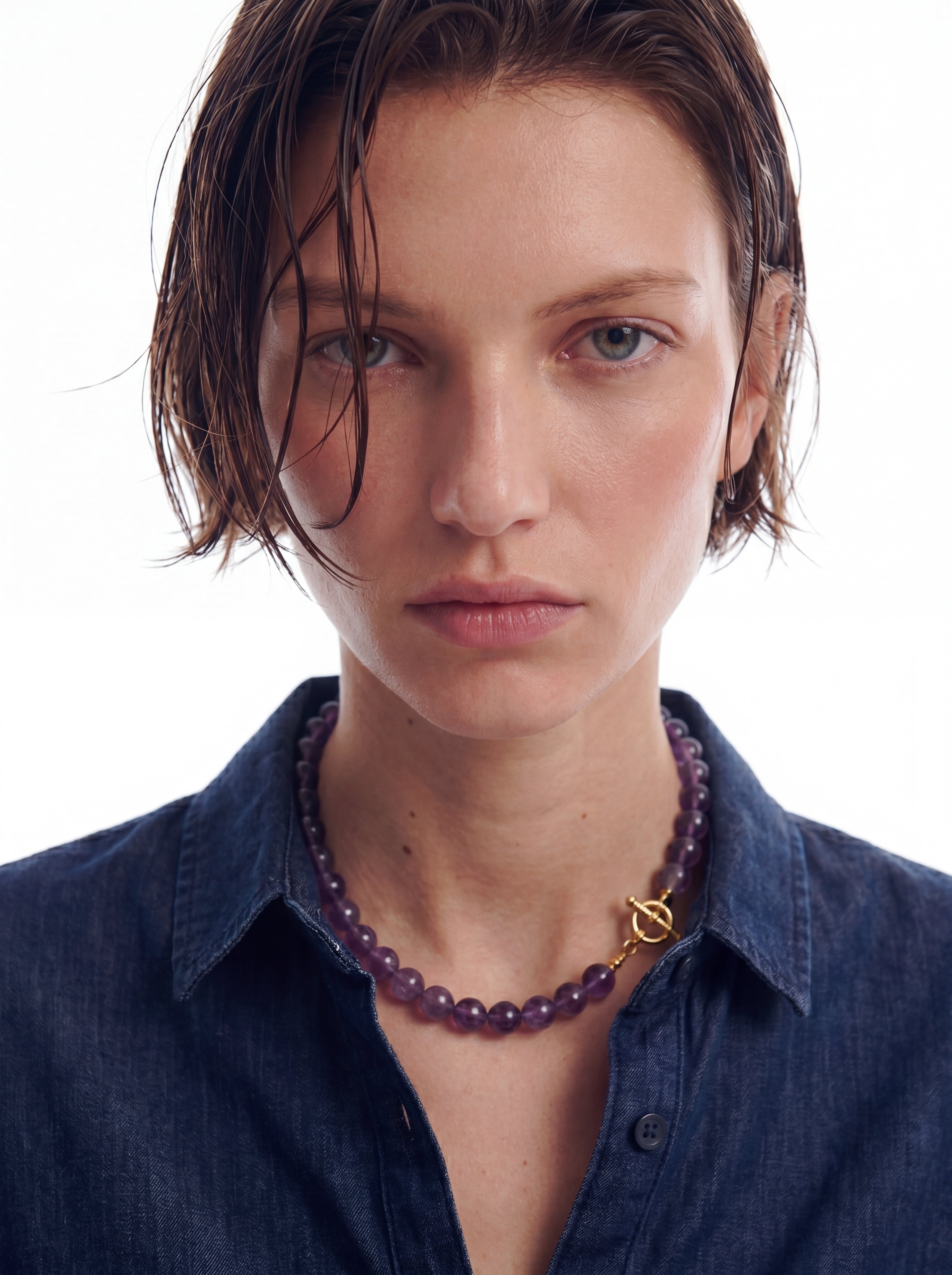 MATIERE ROUGE CORAL NECKLACE