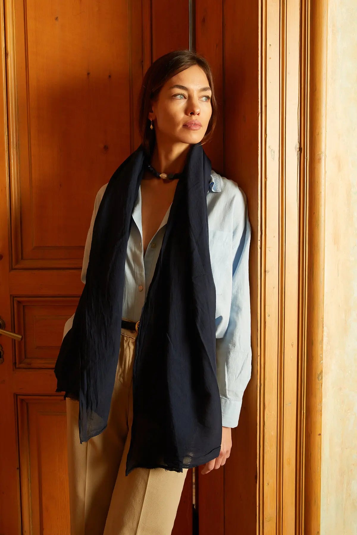 NUIT ORGANİK PAMUK HANDMADE ŞAL HARMONIOUS