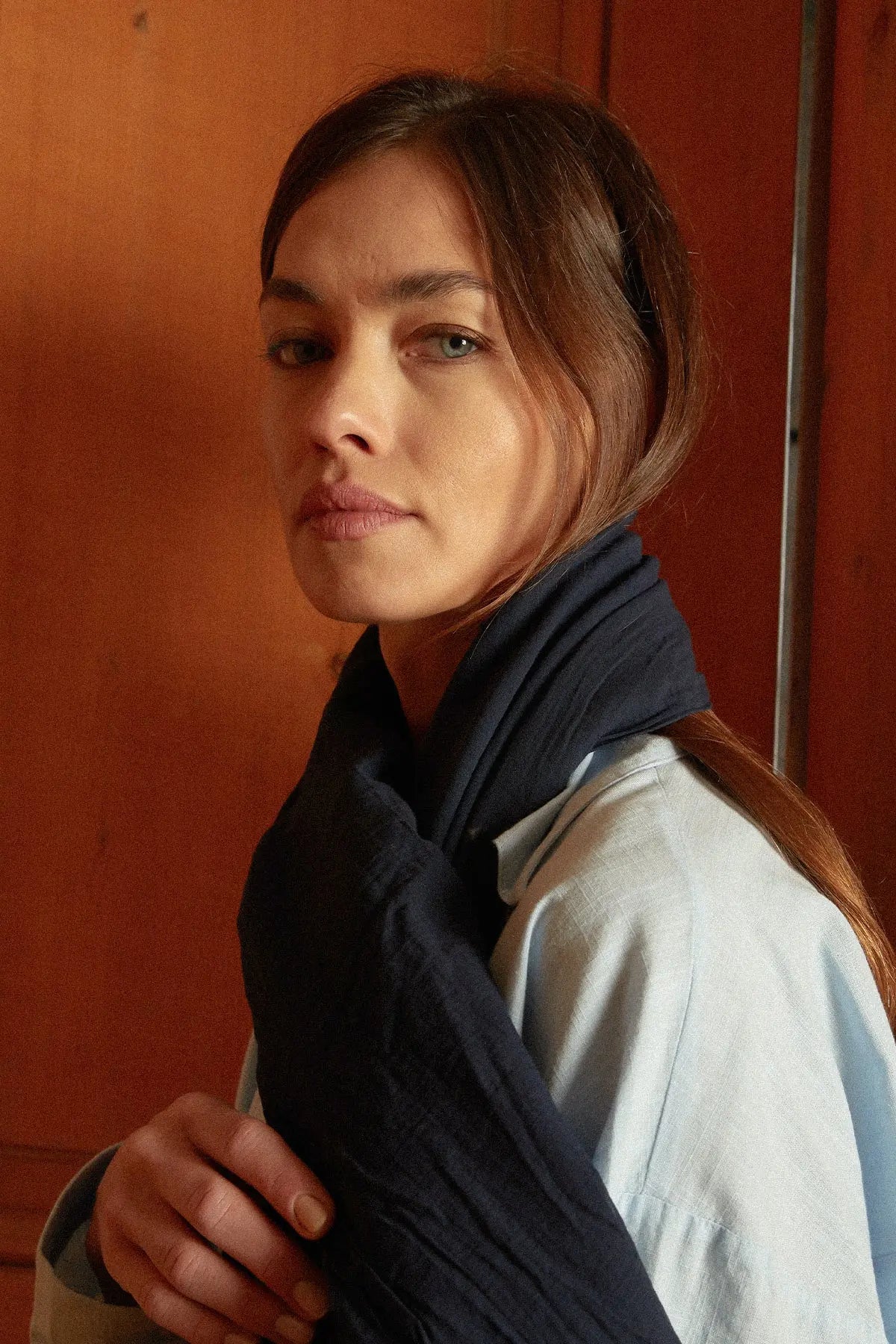 NUIT ORGANİK PAMUK HANDMADE ŞAL HARMONIOUS