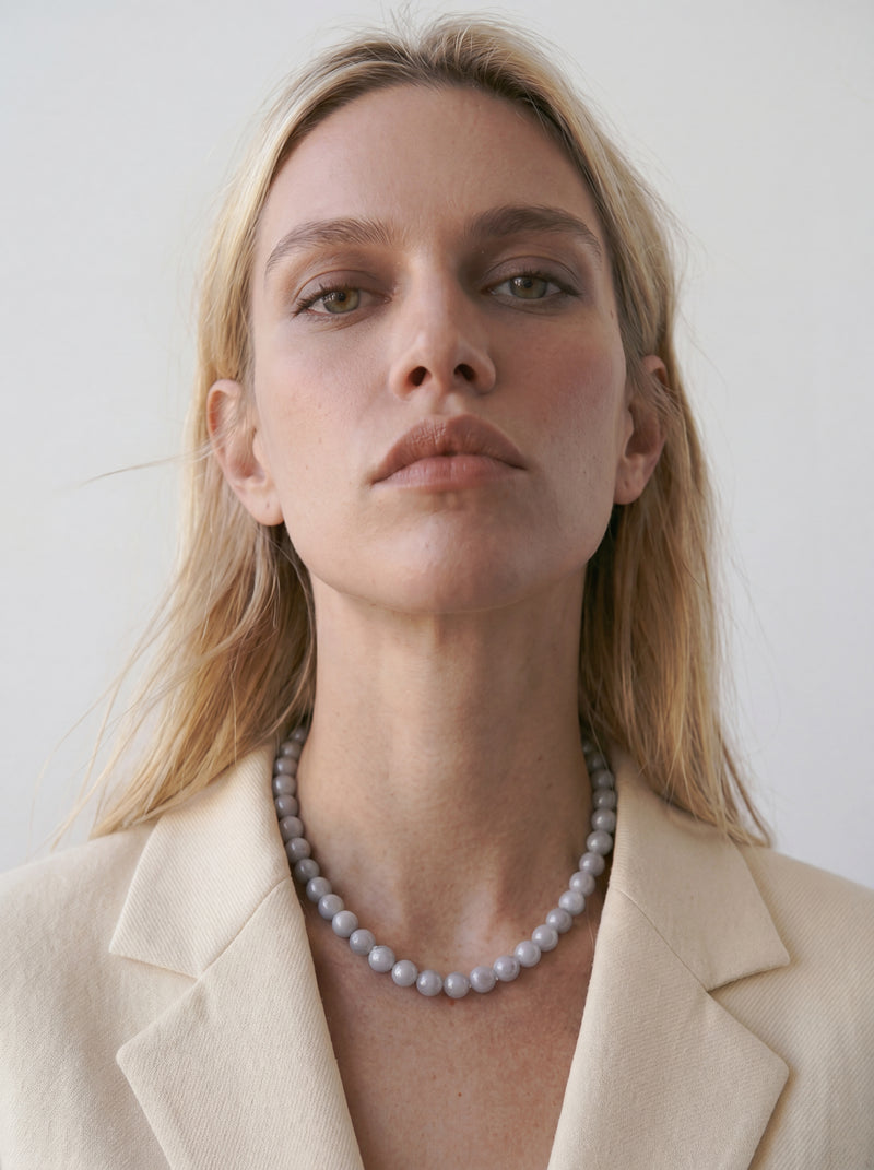 MATIERE ROUGE CORAL NECKLACE