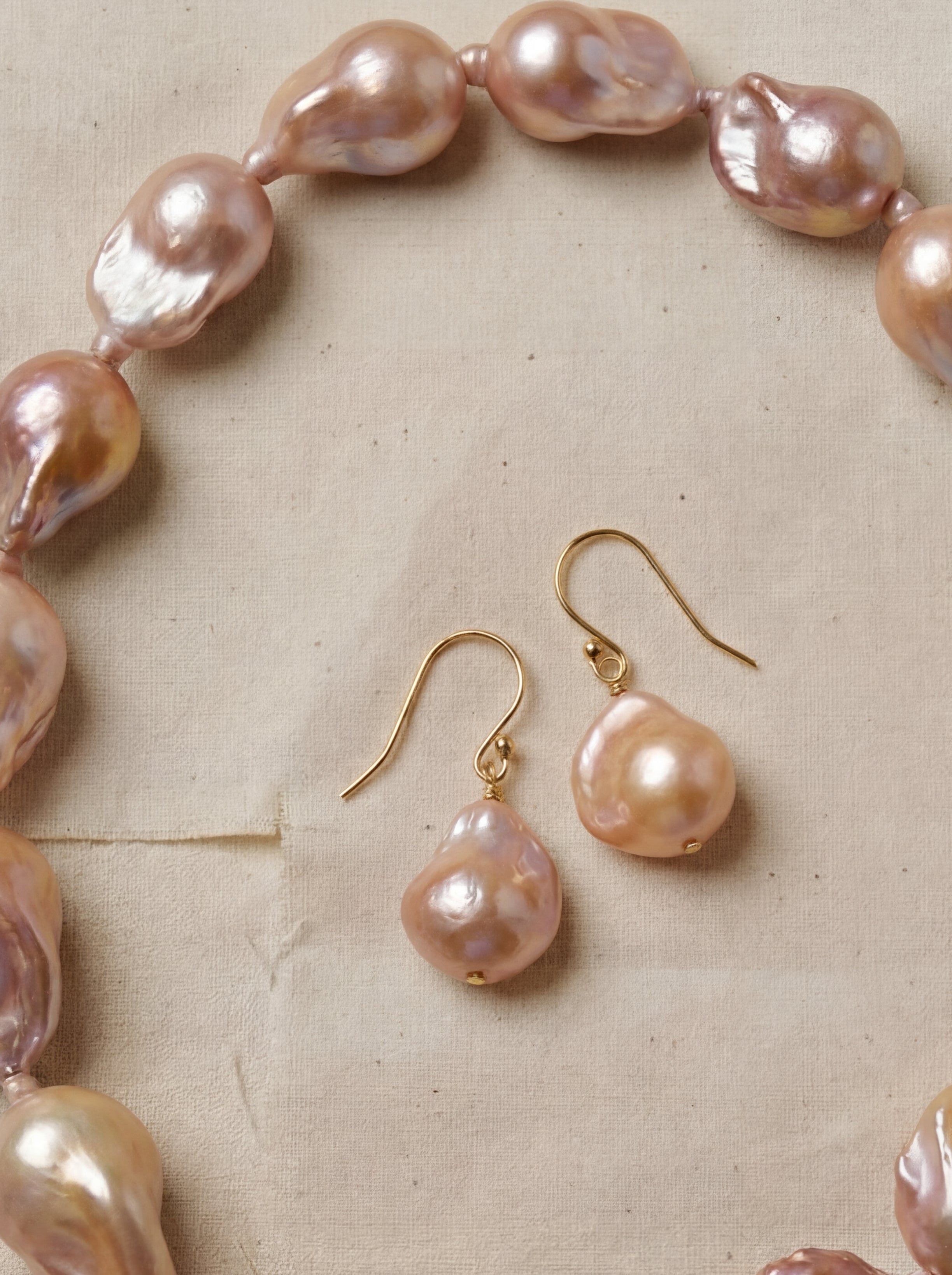 FREYA BAROQUE PEARL EARRINGS
