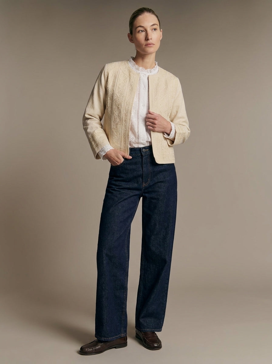 Elsa gömlek ceket — HARMONIOUS AW26 The Country House