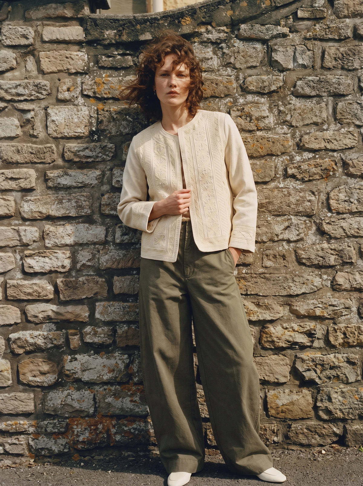 Elsa gömlek ceket — HARMONIOUS AW26 The Country House