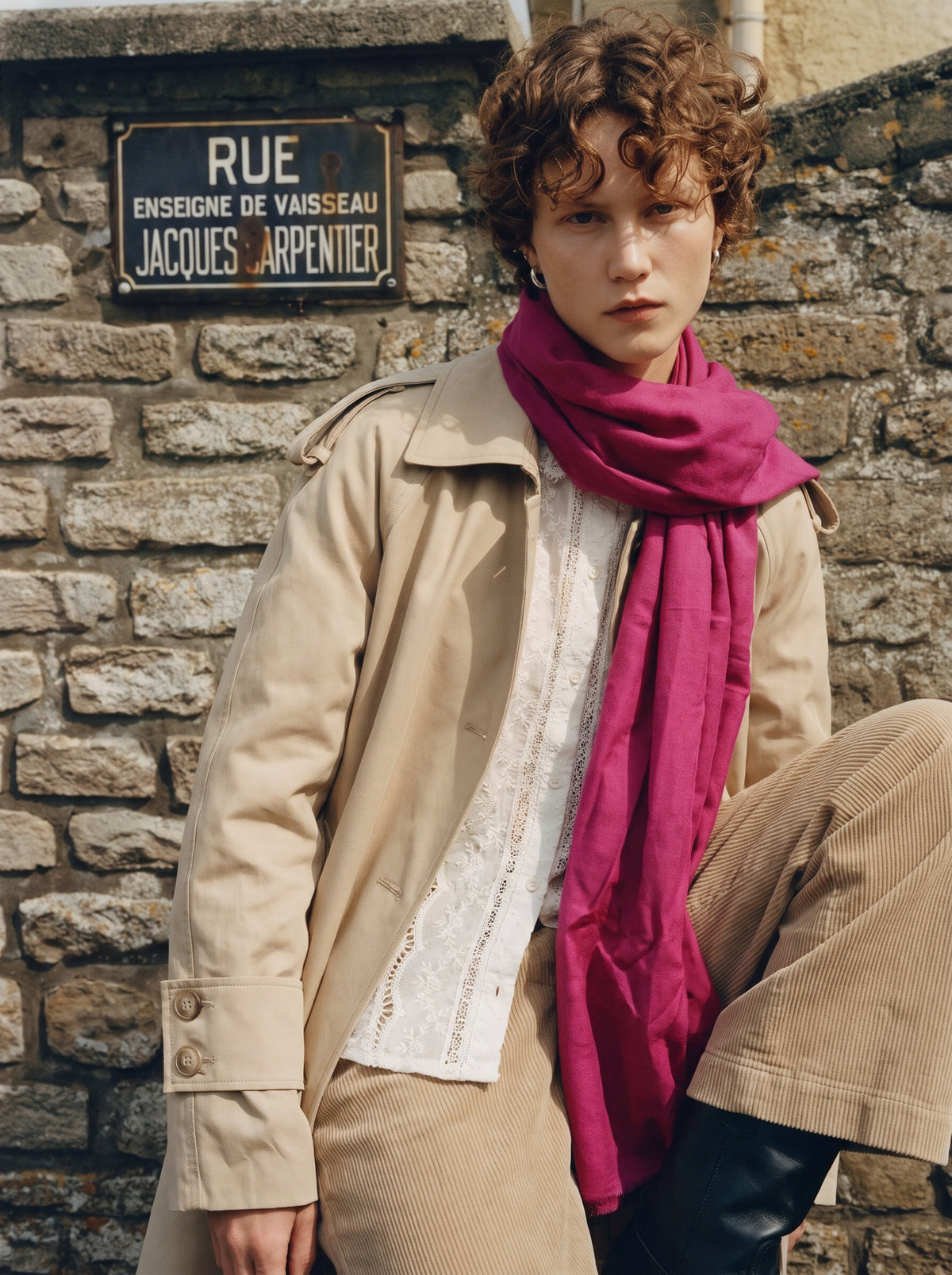 Framboise organik pamuk Sal — HARMONIOUS AW26 The Country House
