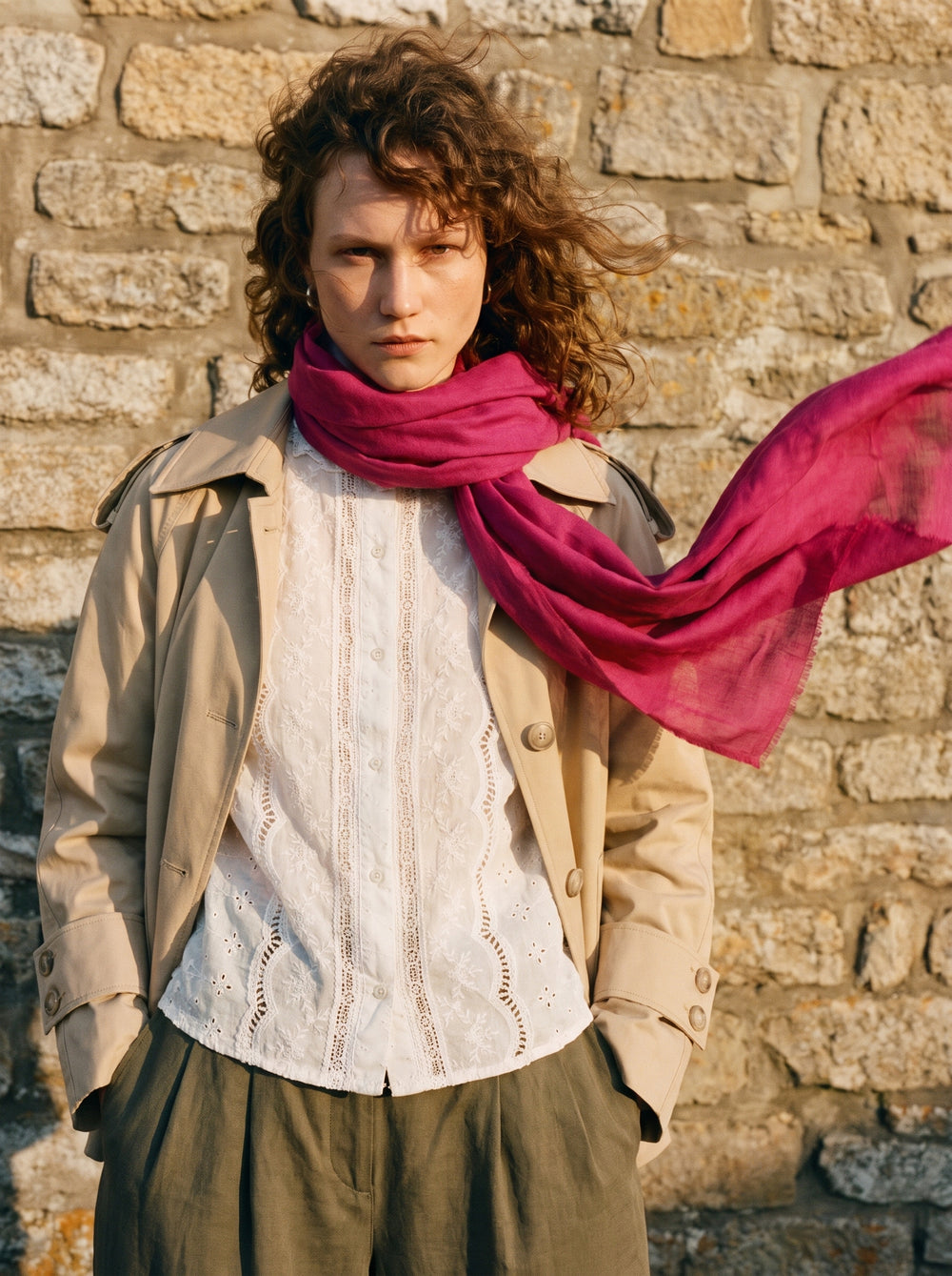 Framboise organik pamuk Sal — HARMONIOUS AW26 The Country House