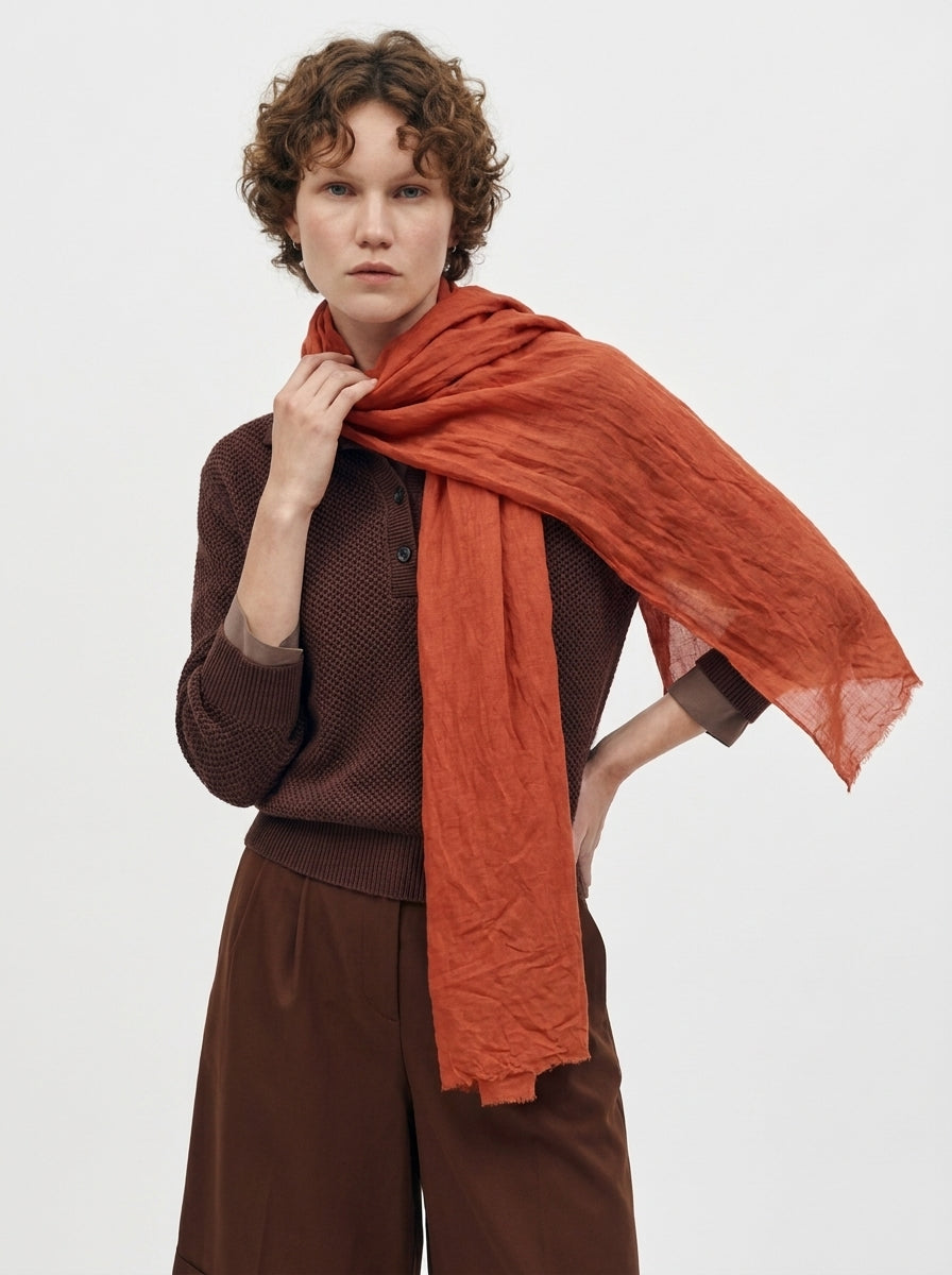 Soleil Rouge organik pamuk Sal — HARMONIOUS AW26 The Country House