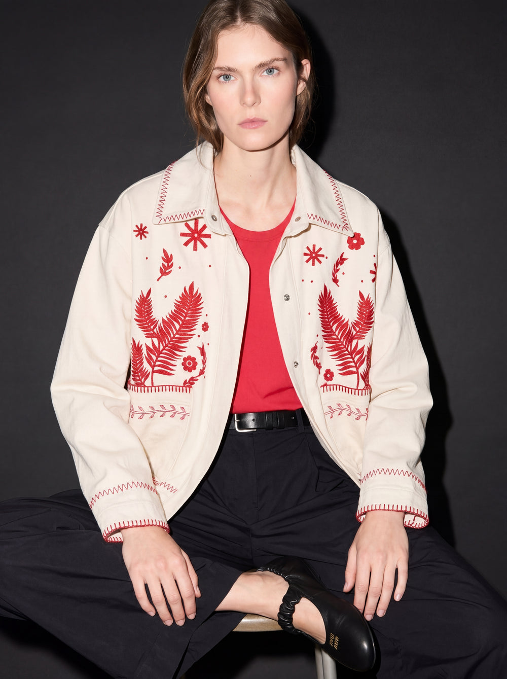 DAISY NAKIŞLI CEKET